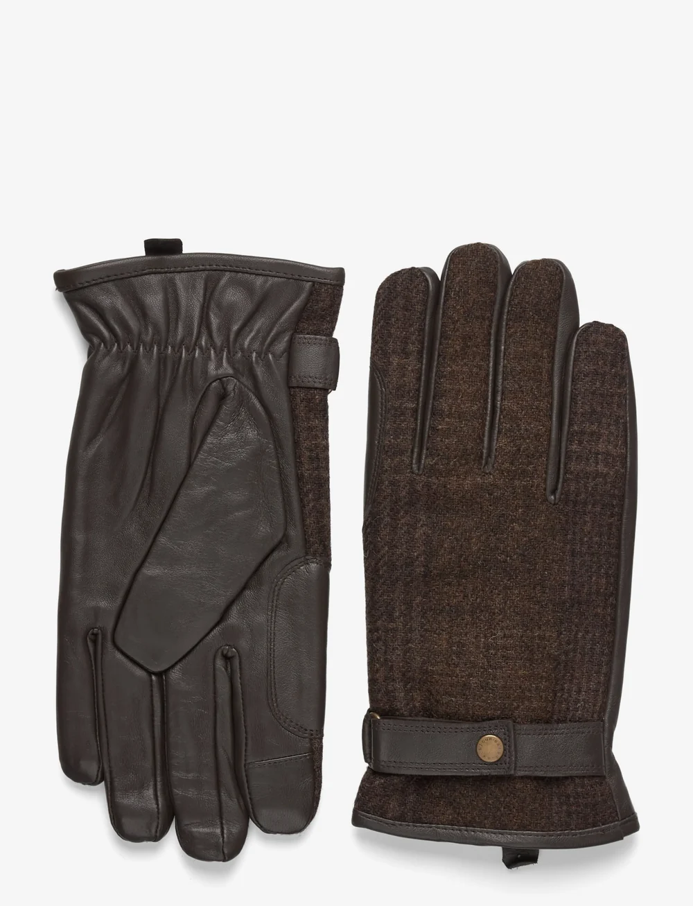 Barbour - Barbour Deveron Tweed Waterproof Gloves - osta olukorra järgi - brown - 0