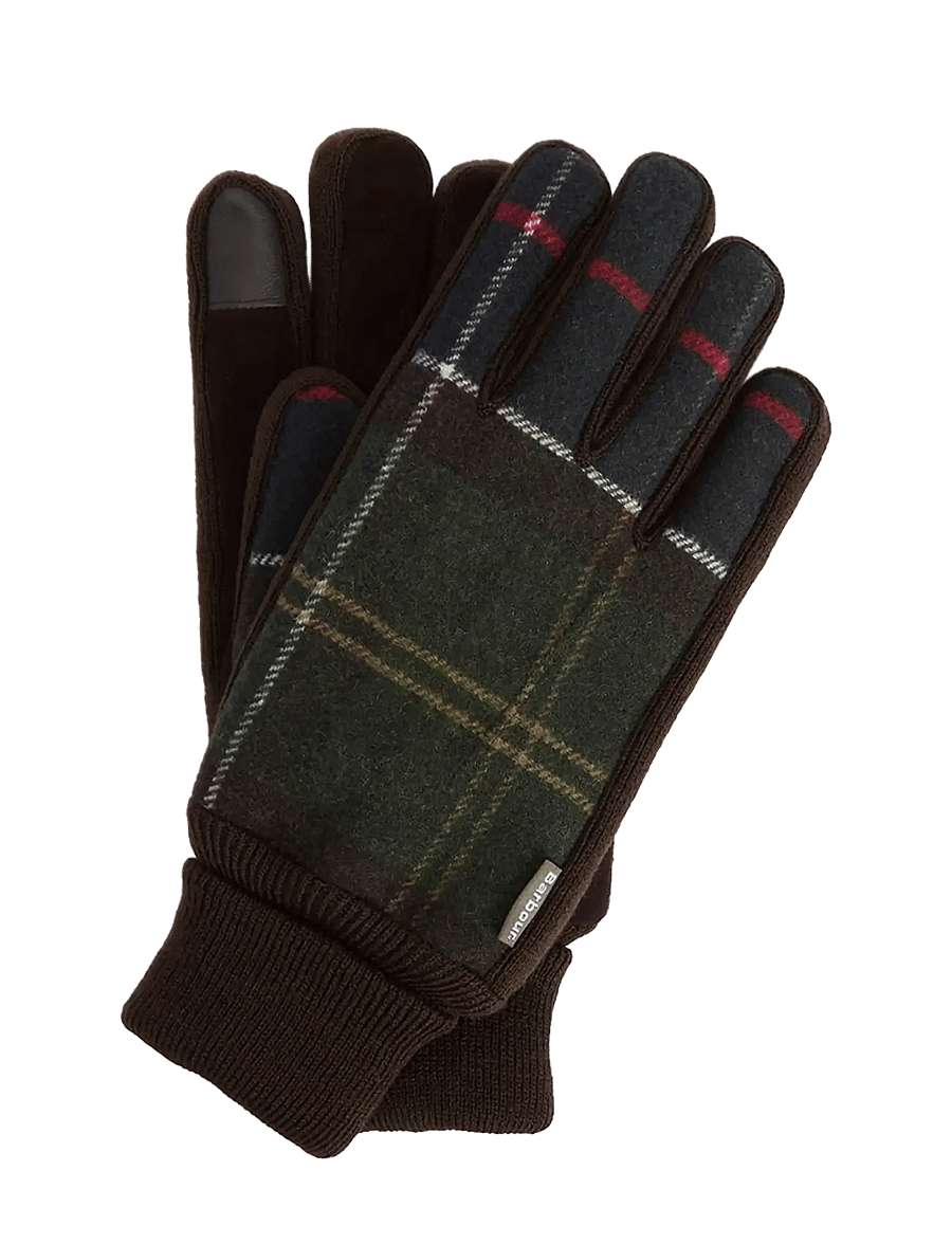 Barbour - Barbour Hackney Tartan Gloves - classic tartan - 0