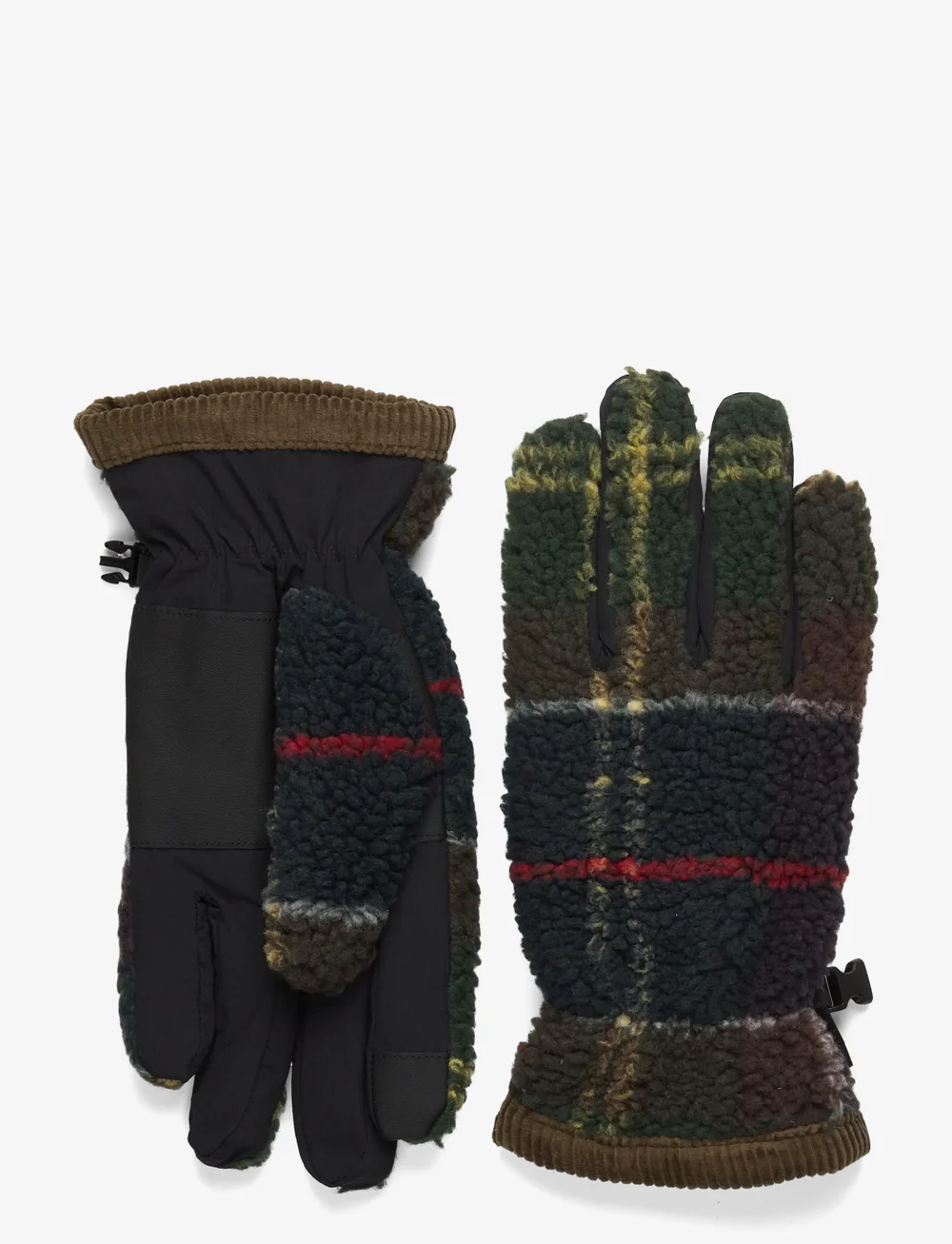 Barbour - Barbour Field Tartan Fleece Gloves - nach anlass kaufen - tartan - 0
