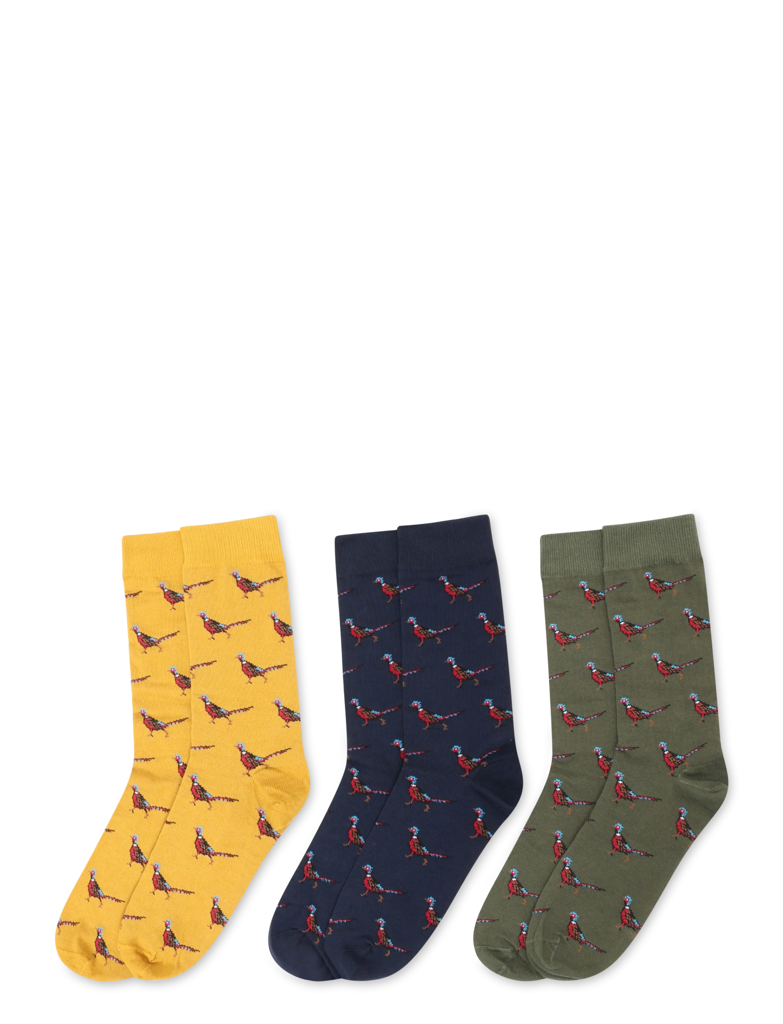 Barbour - Barbour Pheasant Socks Gift Box - tennissocken - forest mist - 1