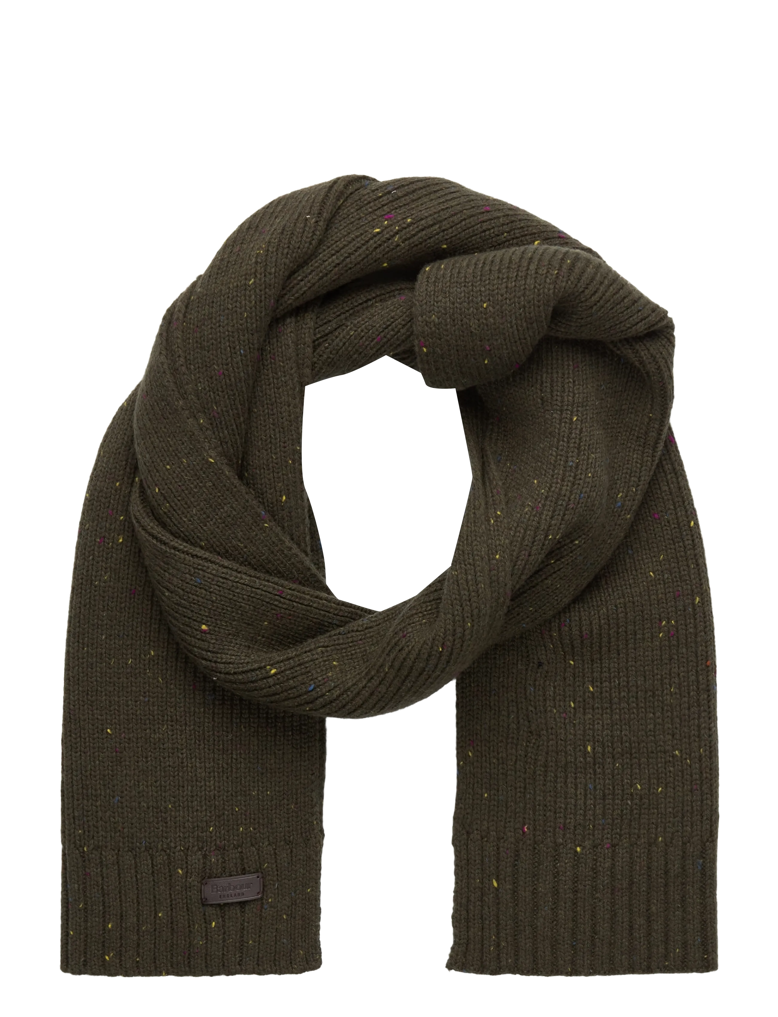 Barbour - Barbour Car f Beanie/scarf Gift Set - halstørklæder - olive - 2