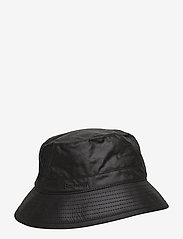 Barbour Wax Bucket Hat - BLACK
