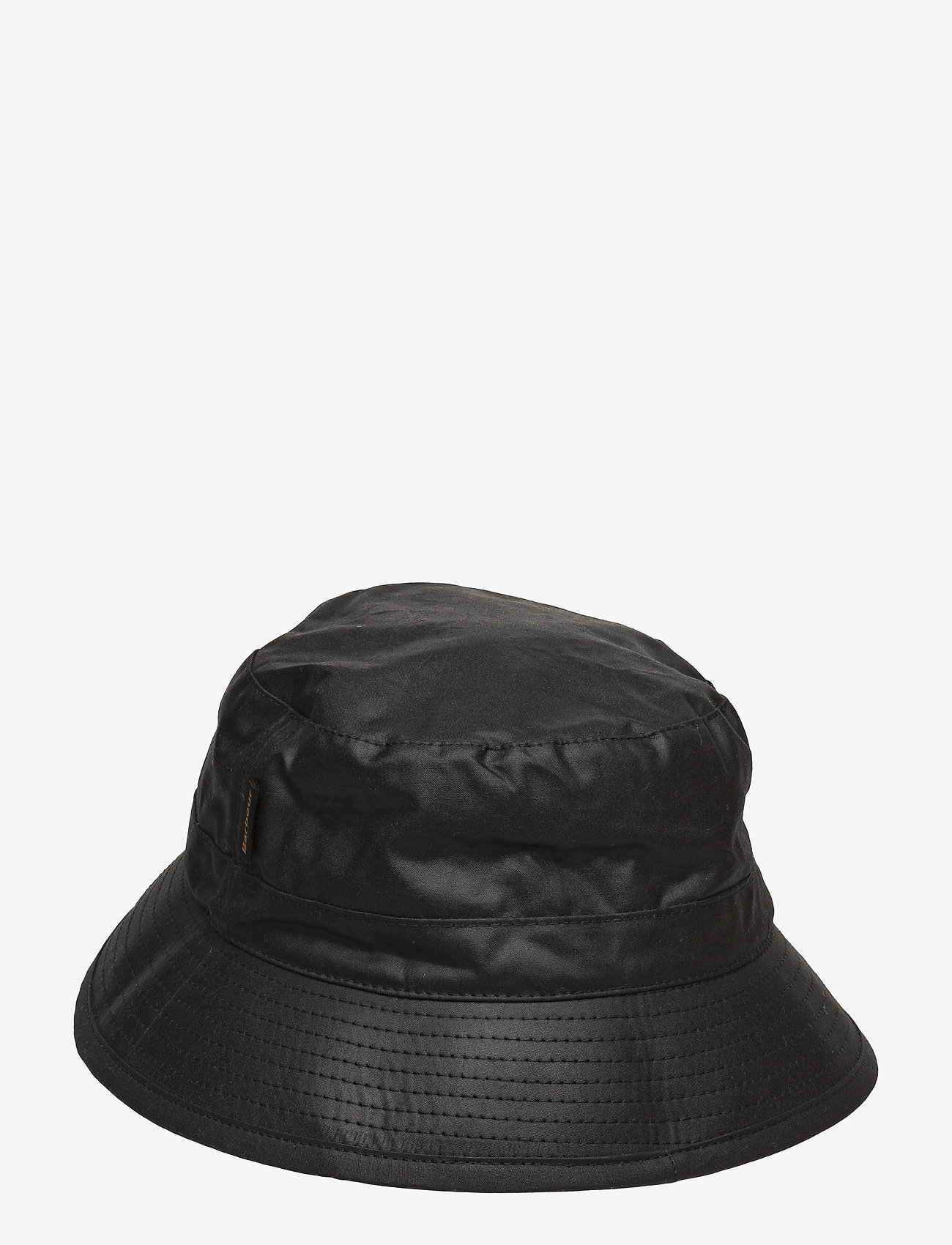 Barbour - Barbour Wax Bucket Hat - kibirėlio formos kepurės - black - 1