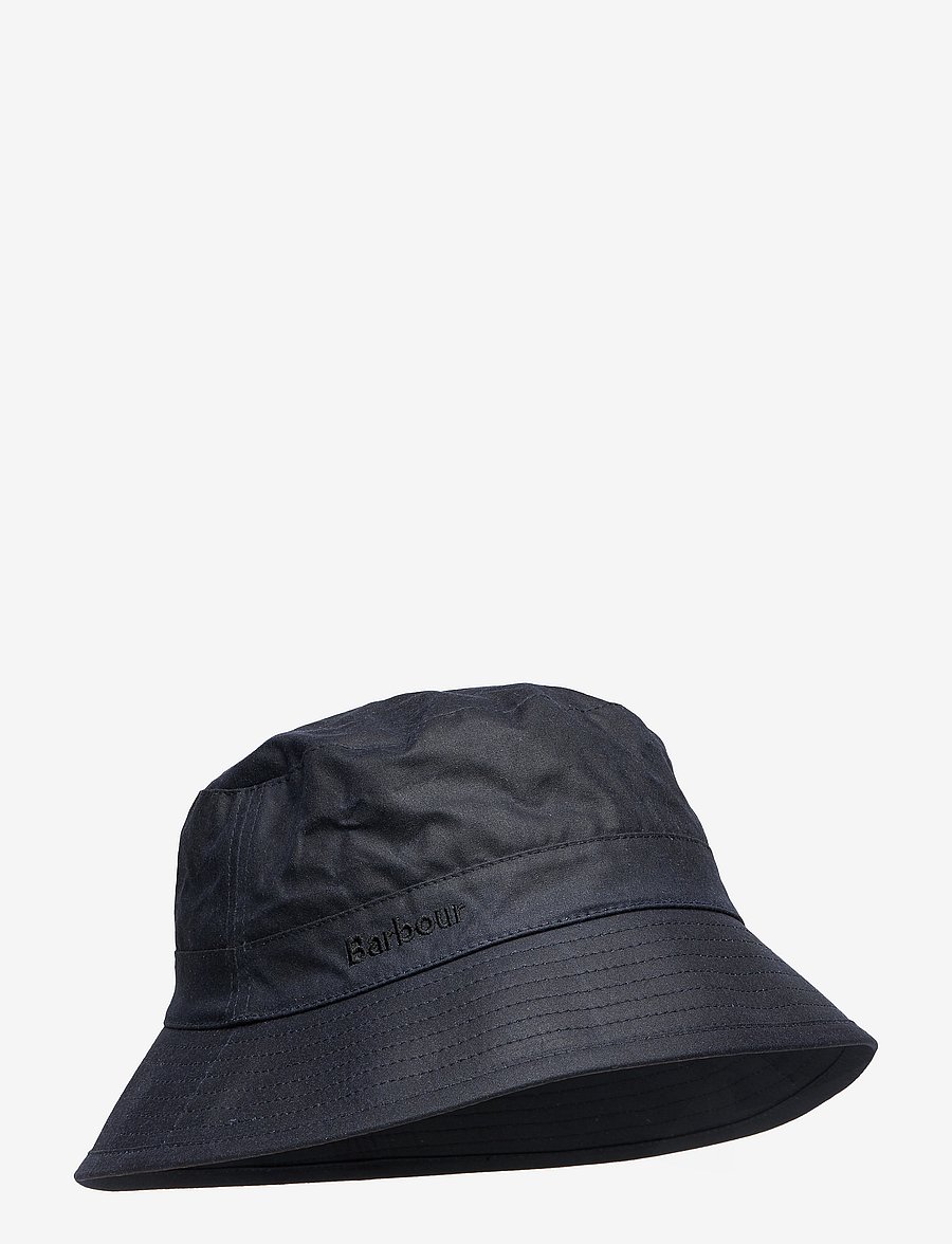 Barbour - Barbour Wax Bucket Hat - Ämber-kübarad - navy - 0