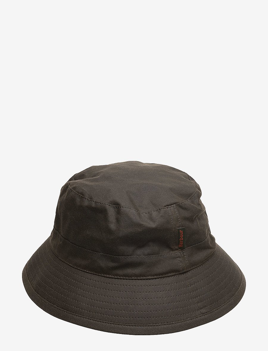 Barbour - Barbour Wax Bucket Hat - bucket hats - olive - 1