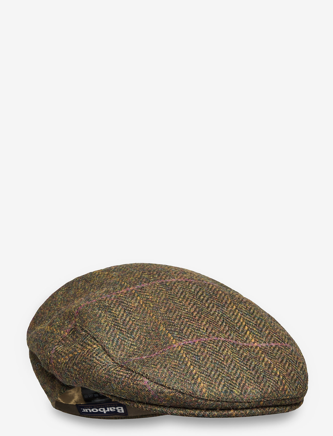 Barbour - Barbour Crief Flat Cap - mössor & kepsar - olive/purple/ye - 0