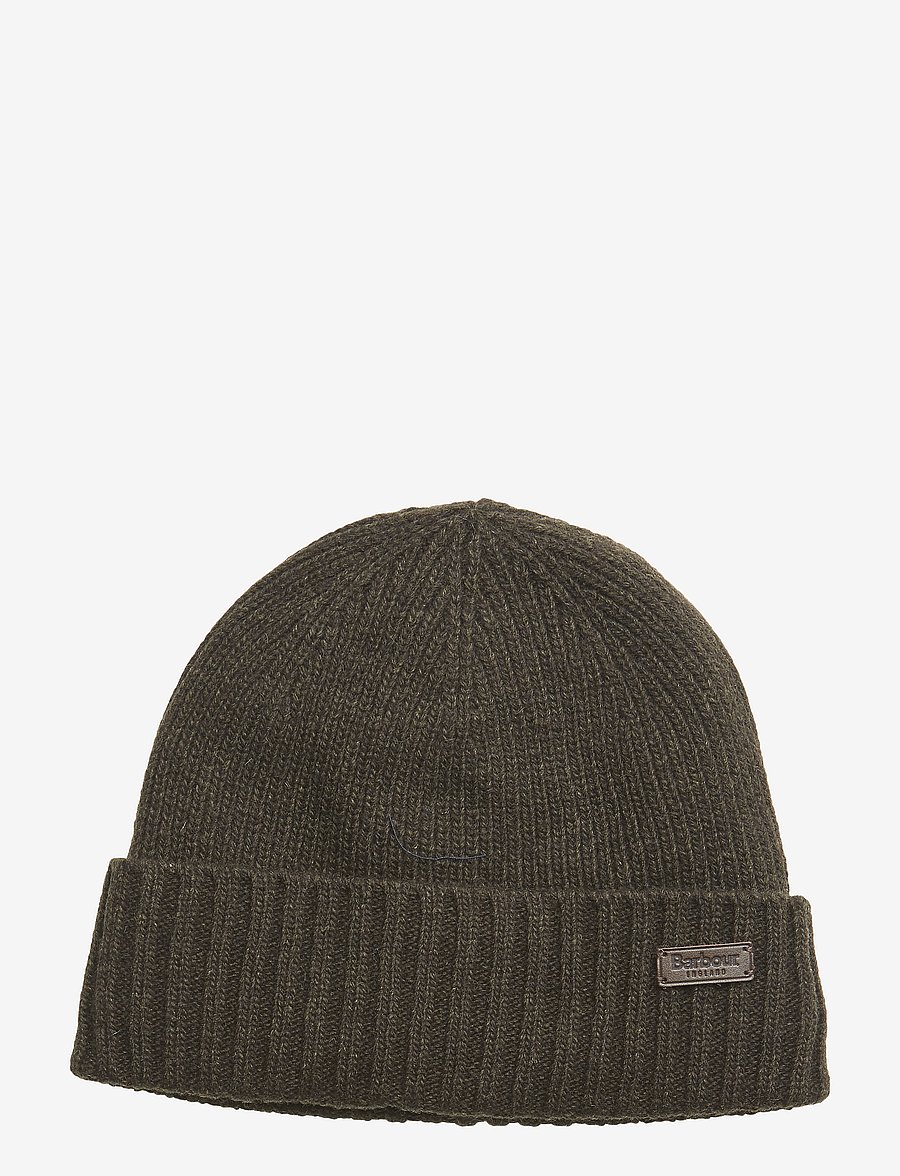 Barbour - Barbour Carlton Beanie Hat - shoppa efter tillfälle - dk green - 0