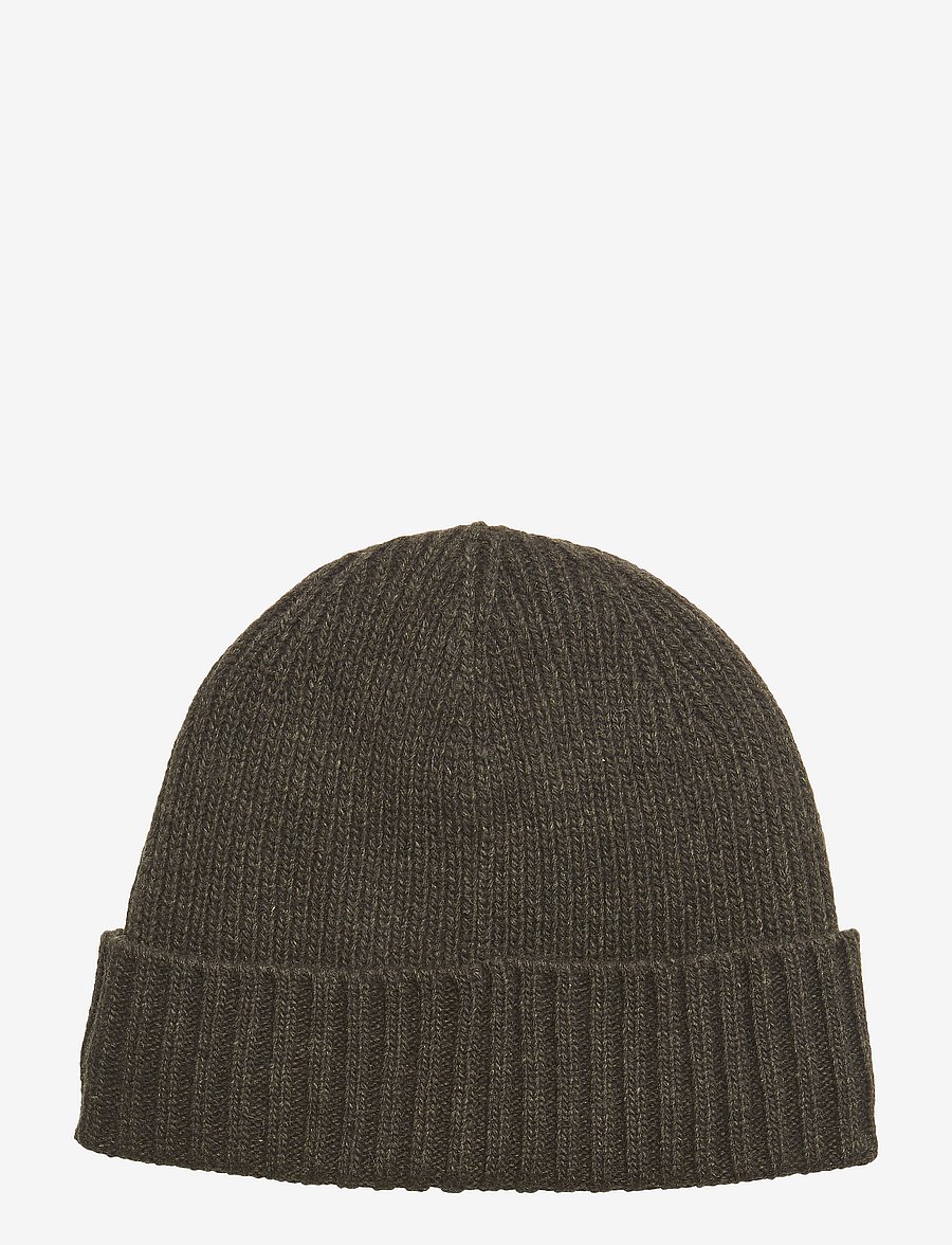Barbour - Barbour Carlton Beanie Hat - shoppa efter tillfälle - dk green - 1