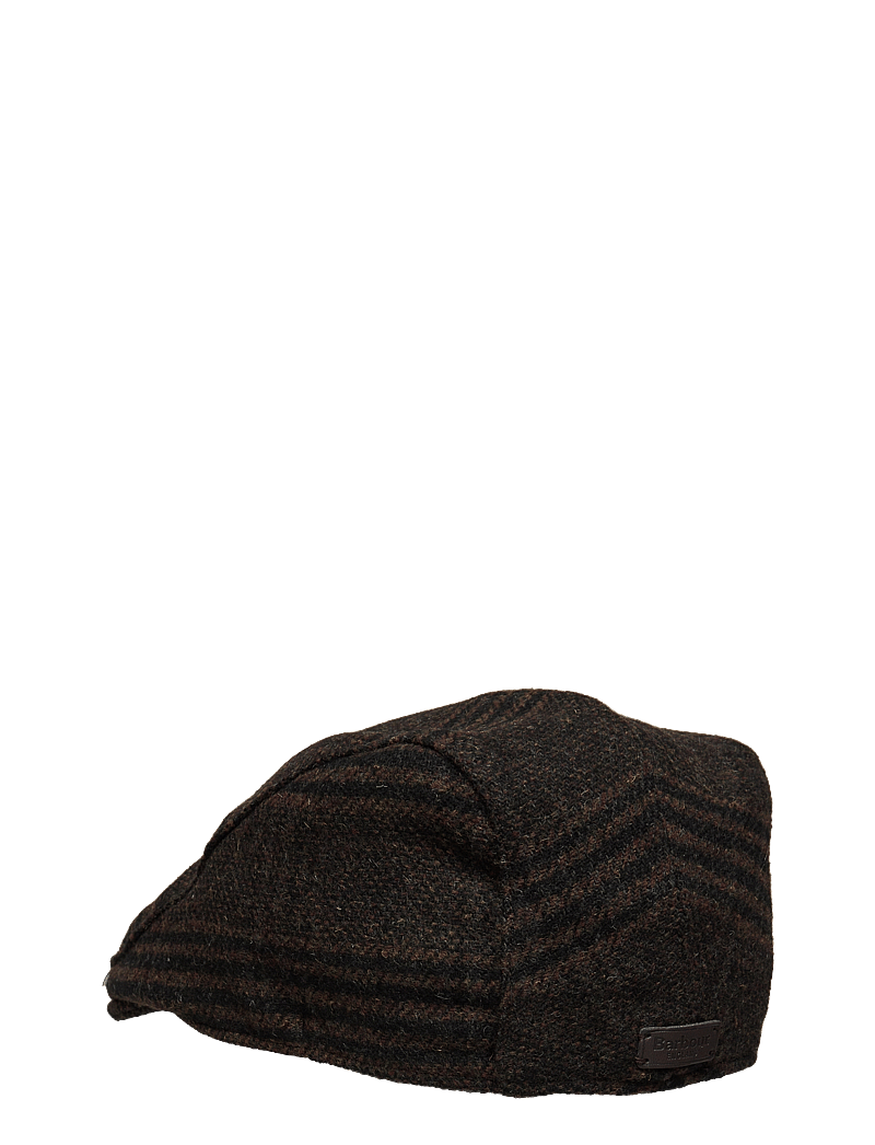 Barbour - Barbour Cheviot Flat Cap - flat cap - brown check - 1