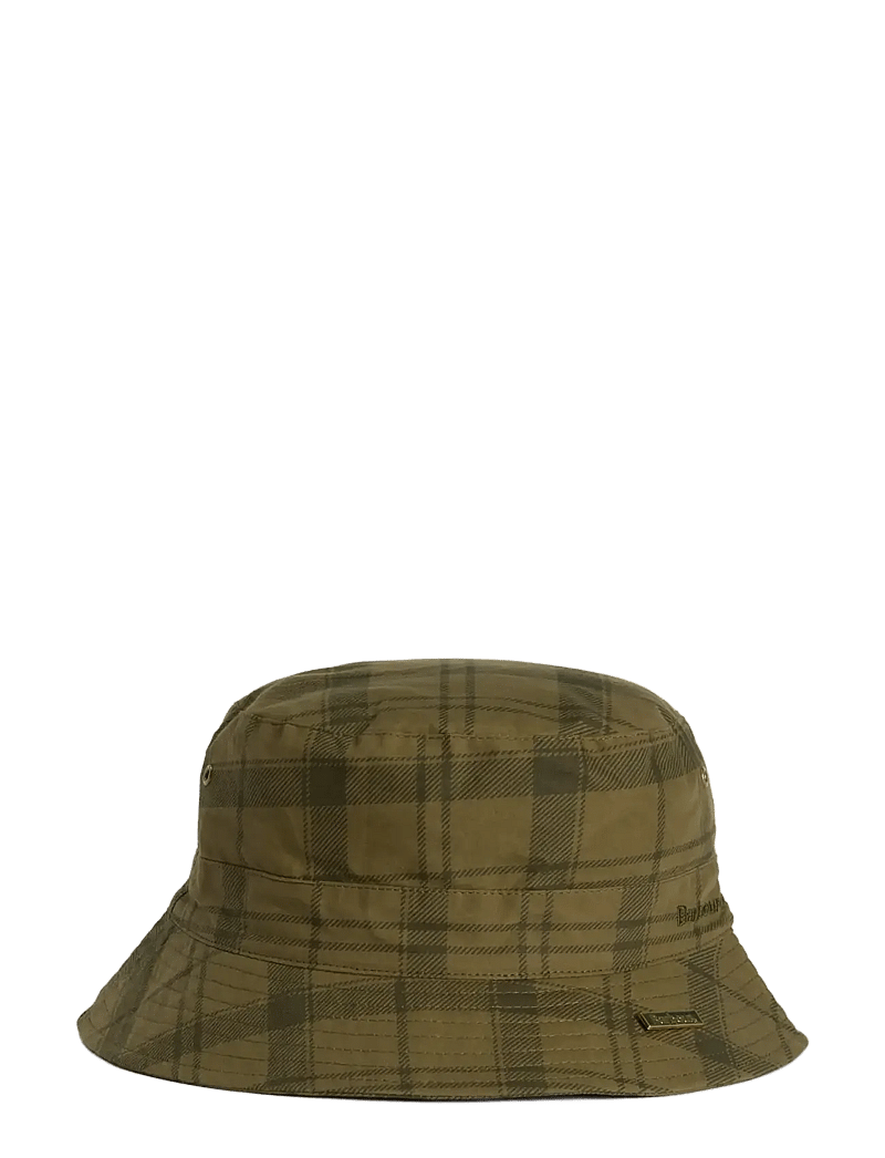 Barbour - Barbour Tport Bucket - bucket hats - dusky green tartan - 0