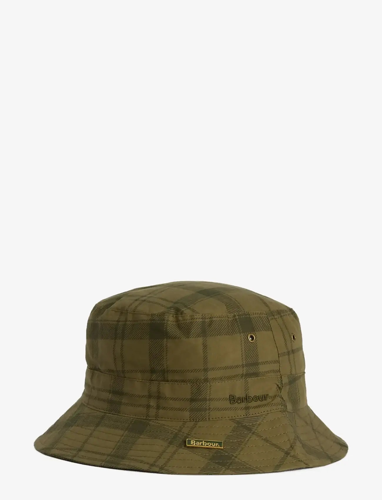 Barbour - Barbour Tport Bucket - bucket hats - dusky green tartan - 1