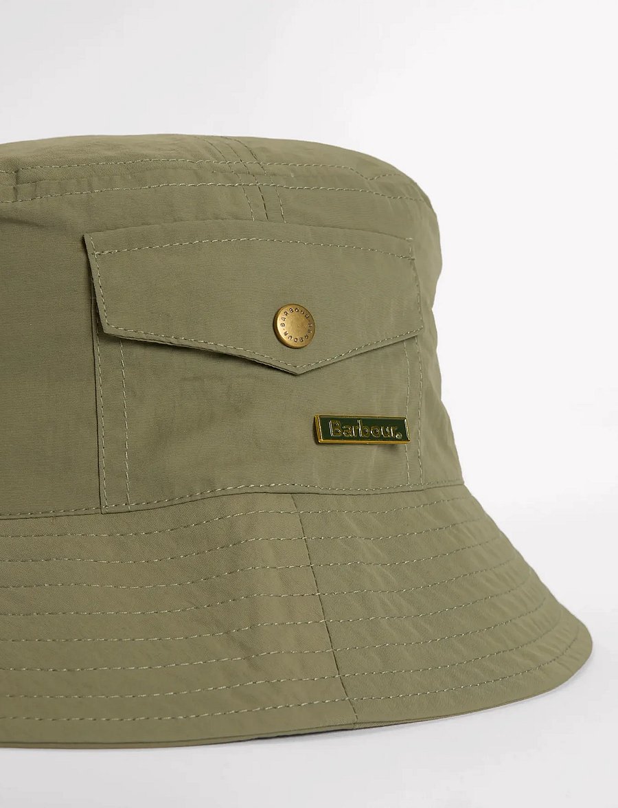Barbour - Barbour Tracker Hat - bucket hats - dusty olive - 2