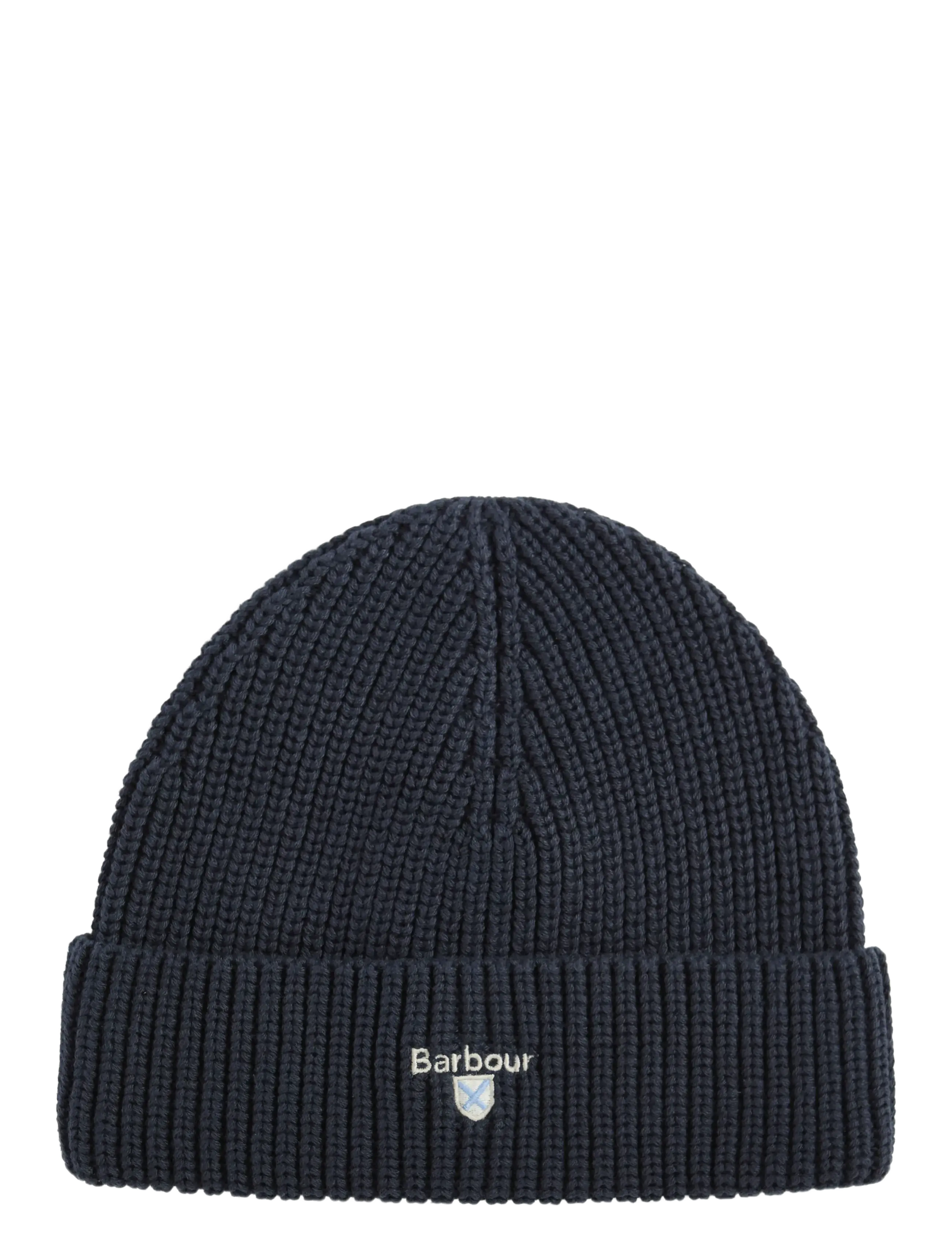 Barbour Barbour Cascade Knitted Beanie Hat - Barbour - NAVY / navy