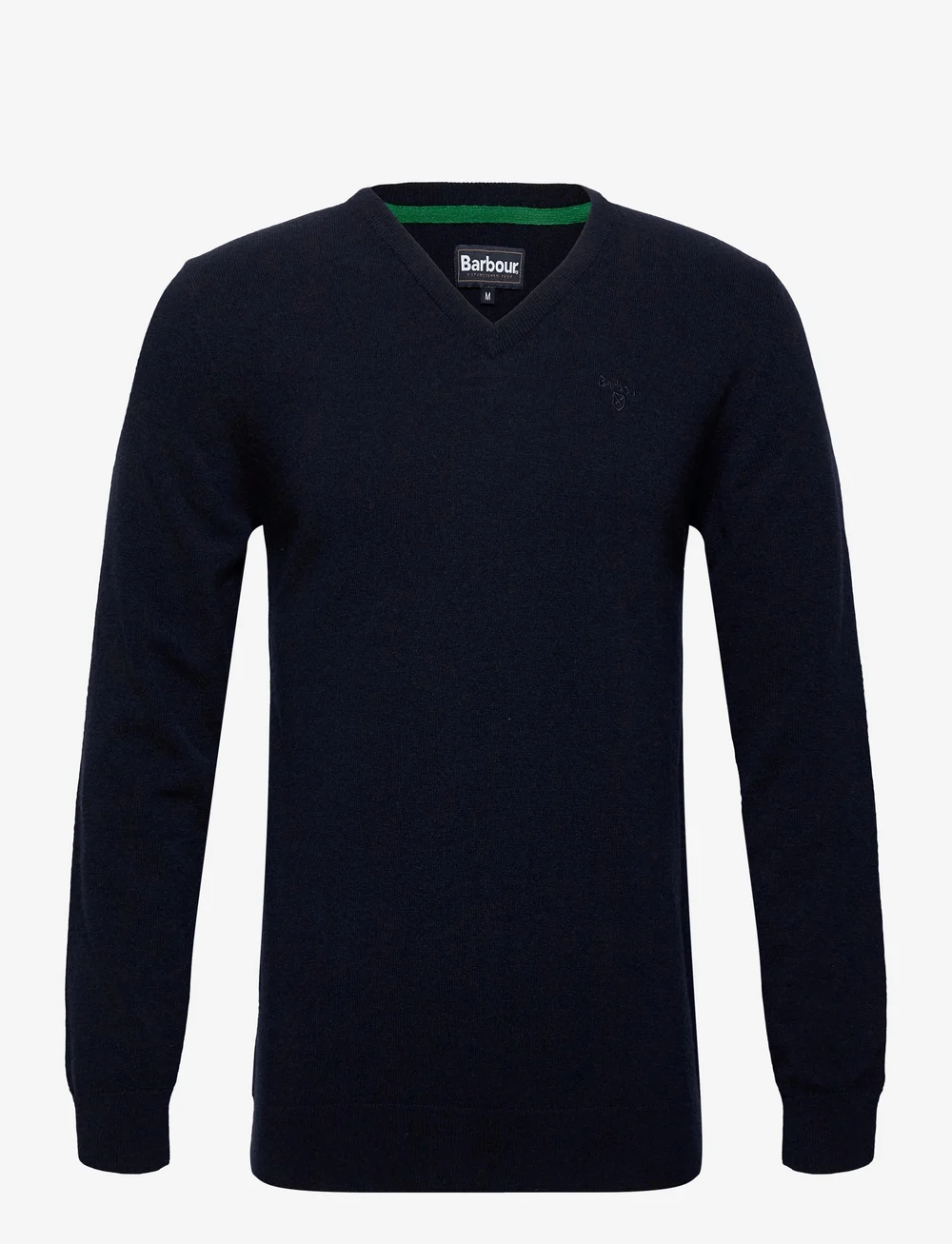 Barbour - Barbour Essential LambsWool - v-ausschnitt - navy - 1