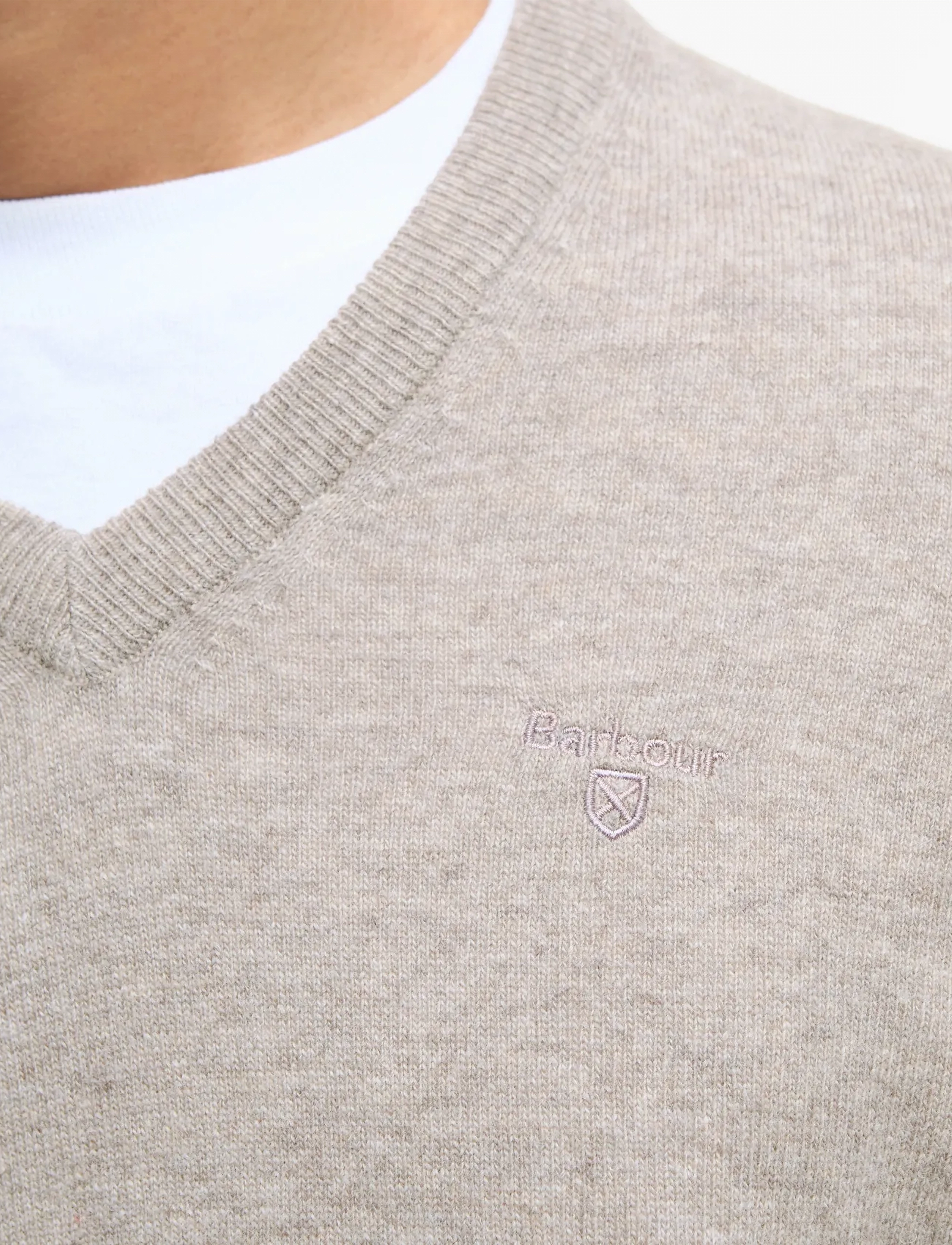 Barbour - Barbour Essential LambsWool - stone - 5