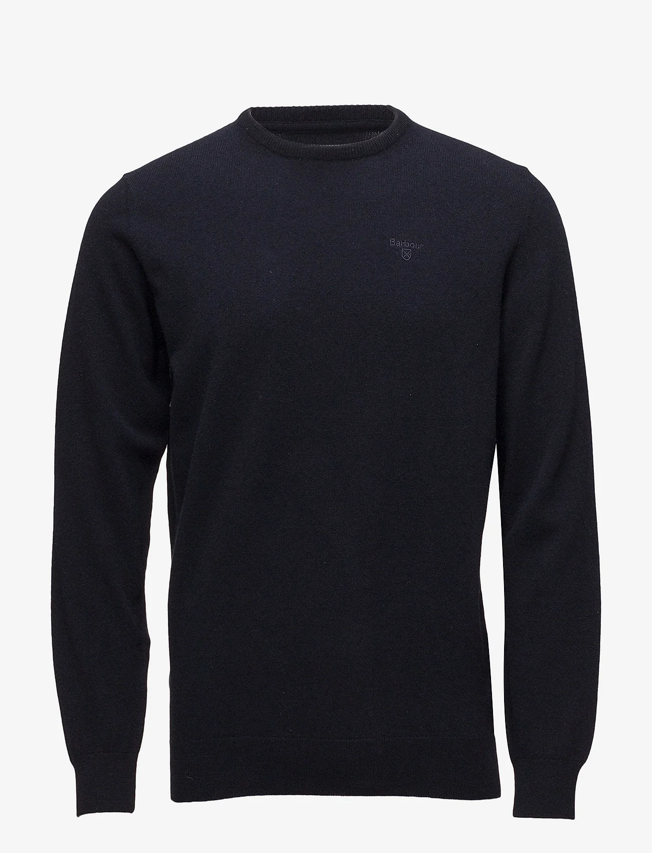 Barbour Barbour Essential L/Wool Crew Neck Sweater - Knitwear - NAVY/ECRU BEACO / navy