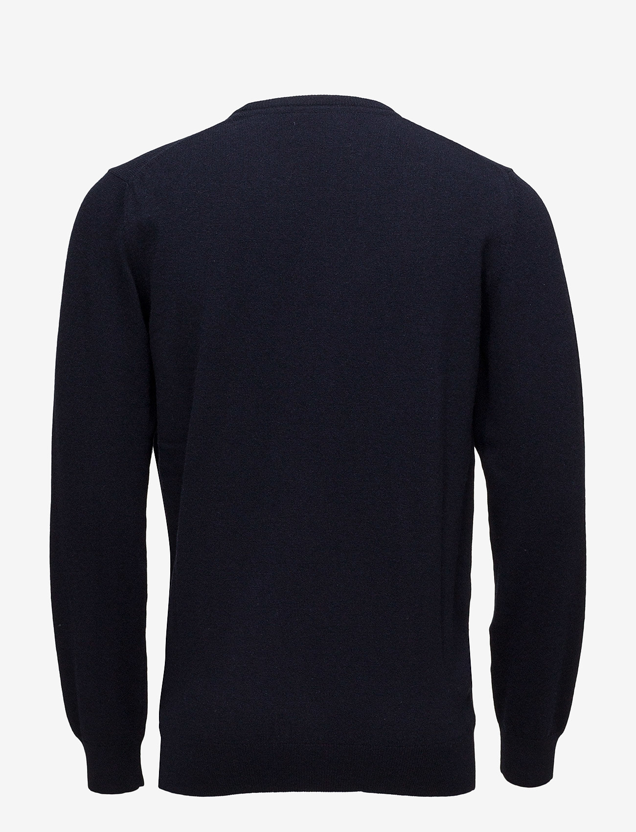 Barbour - Barbour Essential L/Wool Crew Neck Sweater - rundhalsad - navy/ecru beaco - 1