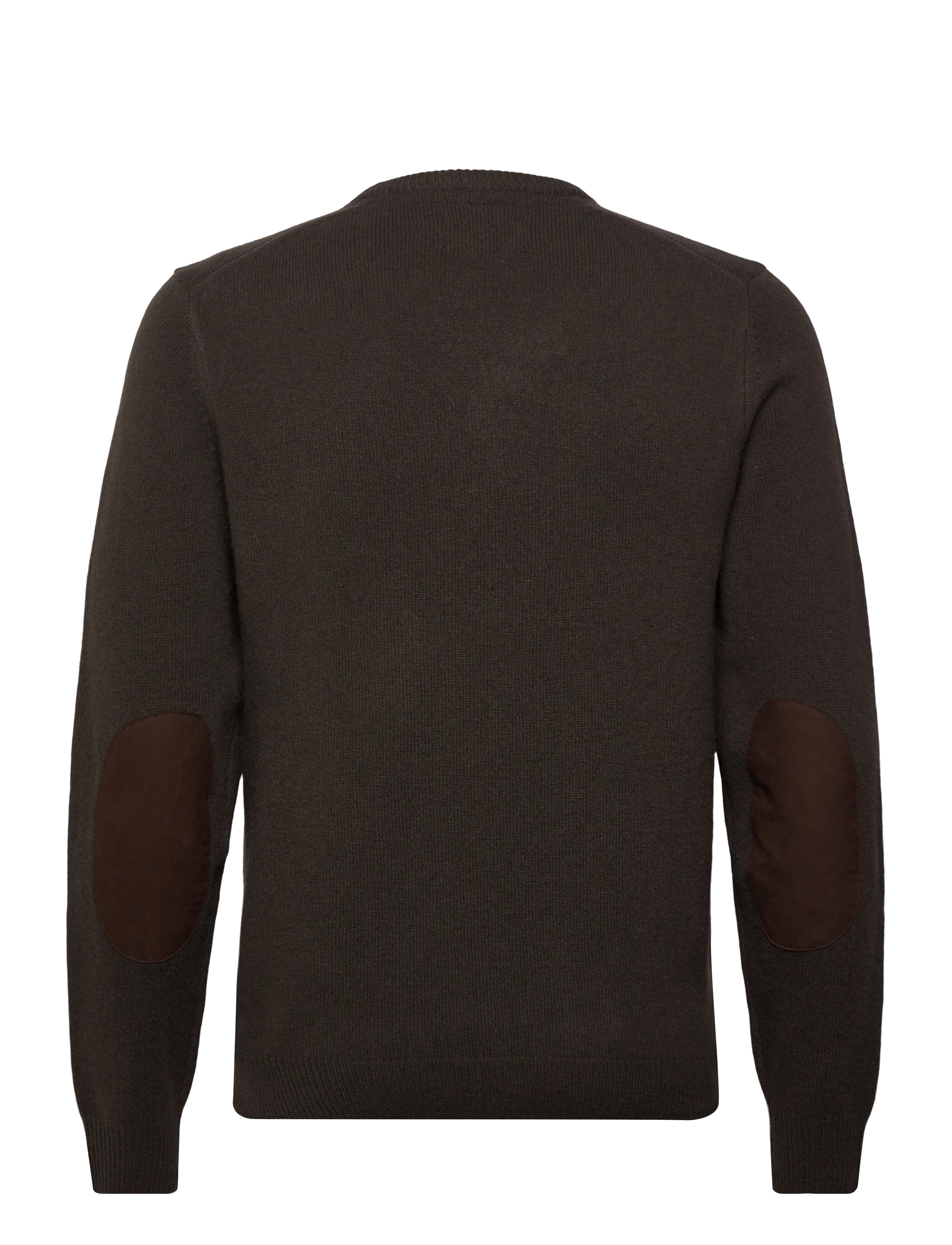Barbour - Barbour Essential Patch Crew - round necks - brown - 1