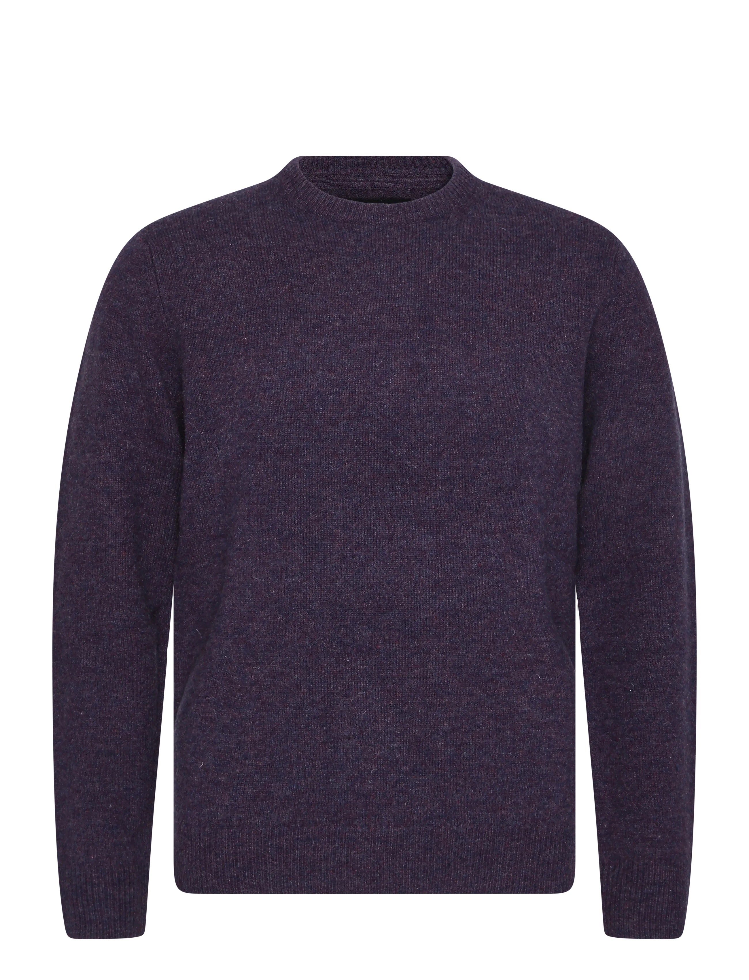 Barbour Barbour Essential Patch Crew Neck Sweater - Ümara kaelusega - GRAPE / purple