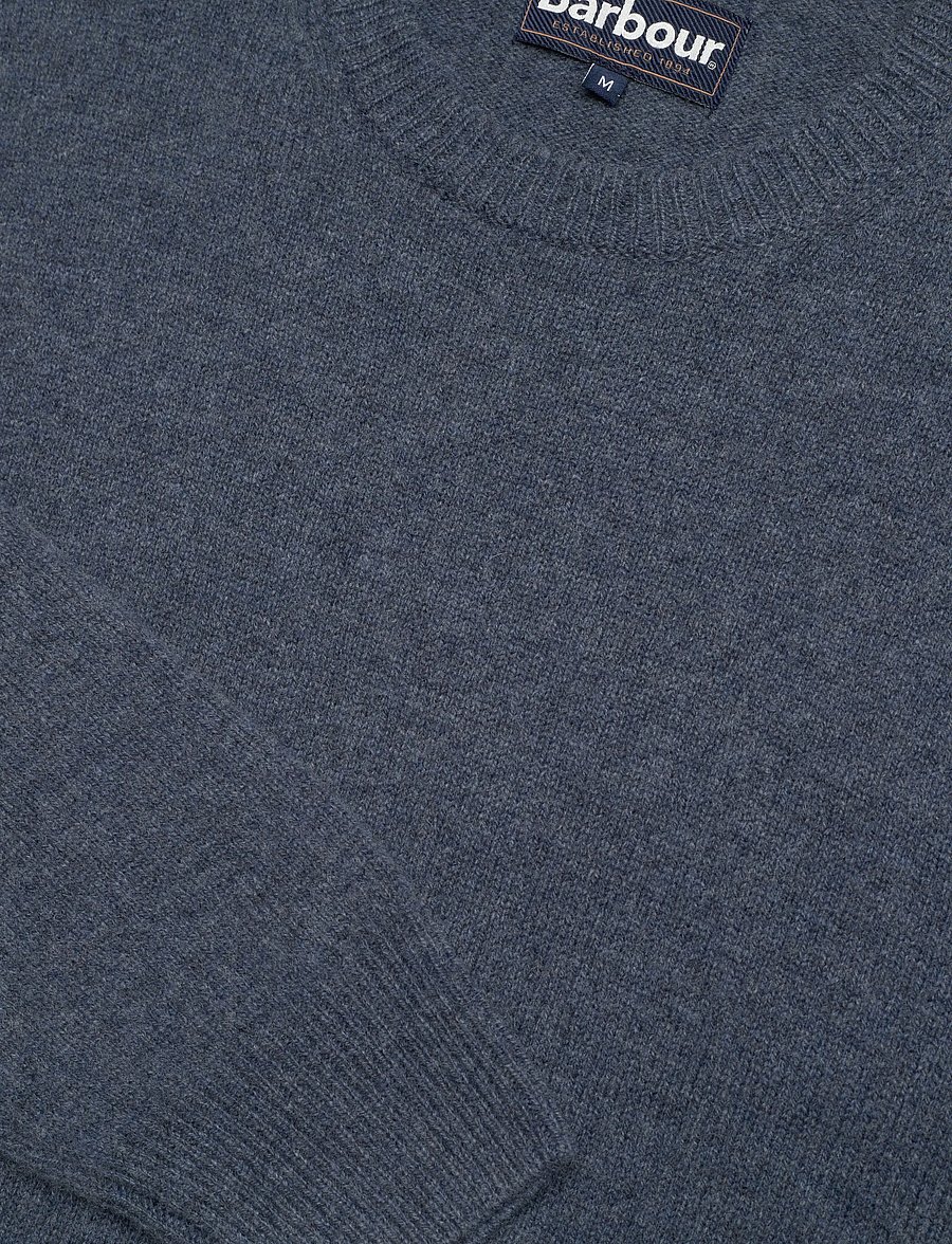 Barbour - Barbour Essential Patch Crew - ronde hals - indigo - 2