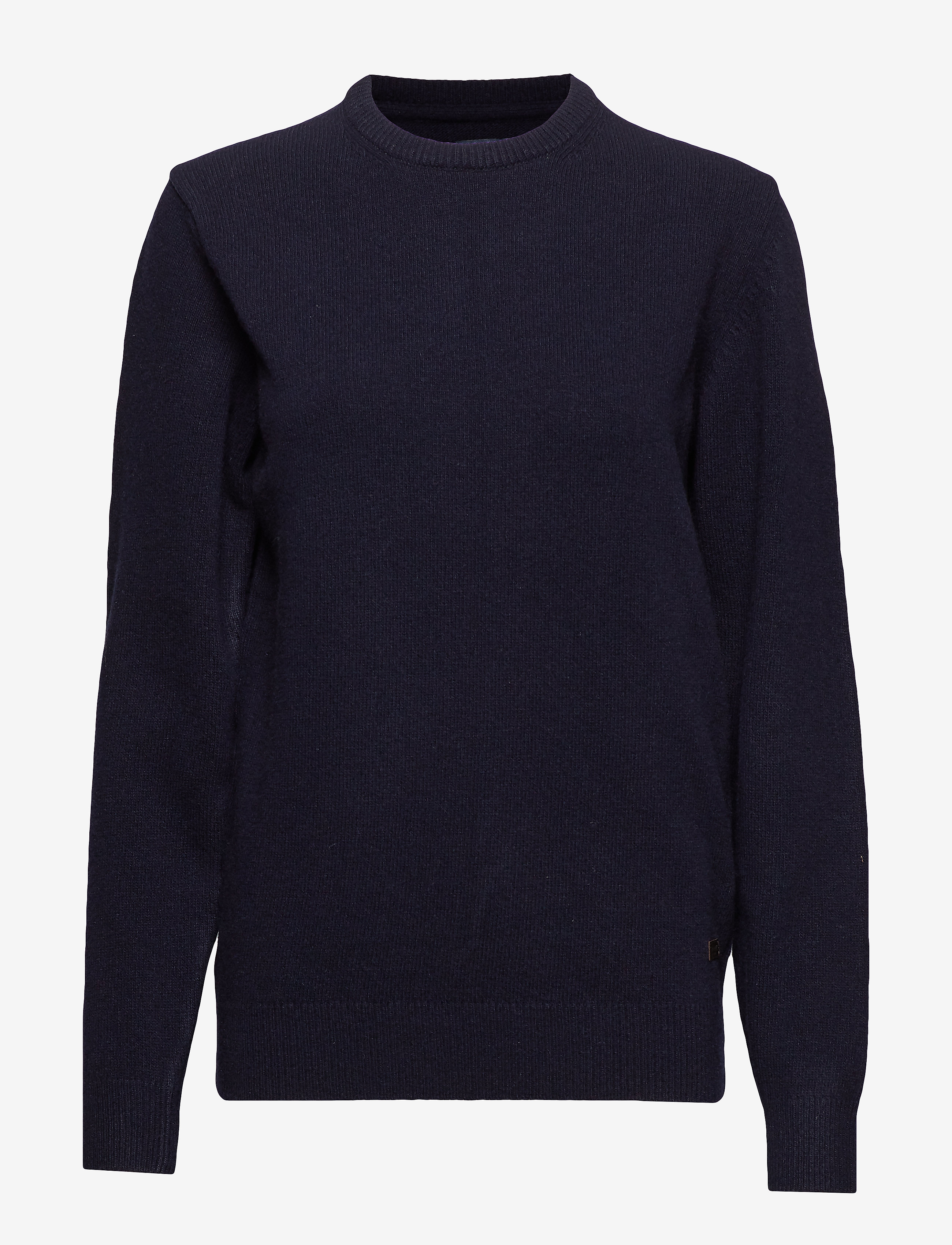 Barbour Barbour Essential Patch Crew Neck Sweater - Kleidung - NAVY / black