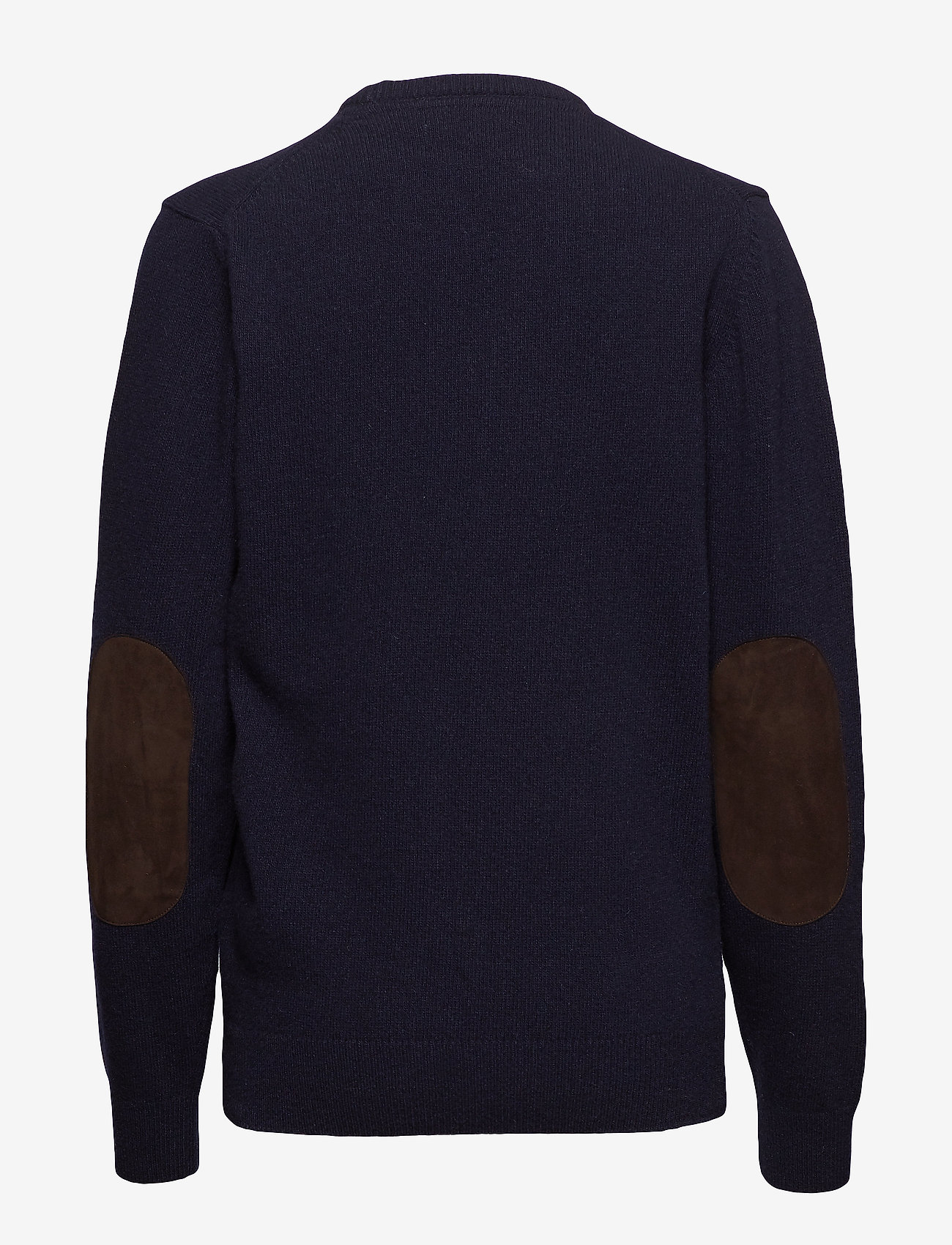 Barbour - Barbour Essential Patch Crew Neck Sweater - rund hals - navy - 2