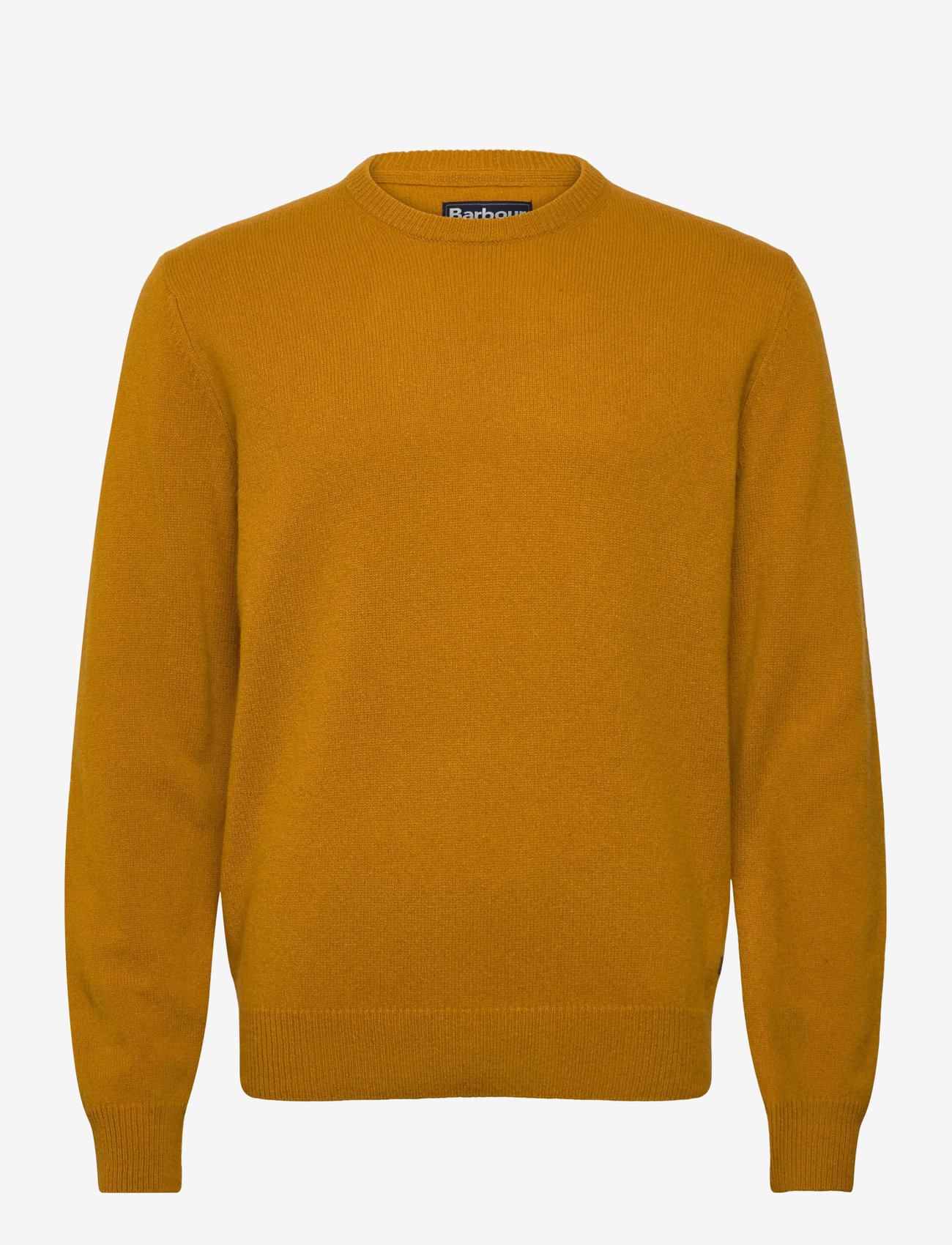 Barbour - Barbour Essential Patch Crew Neck Sweater - rundhalsad - orange - 0