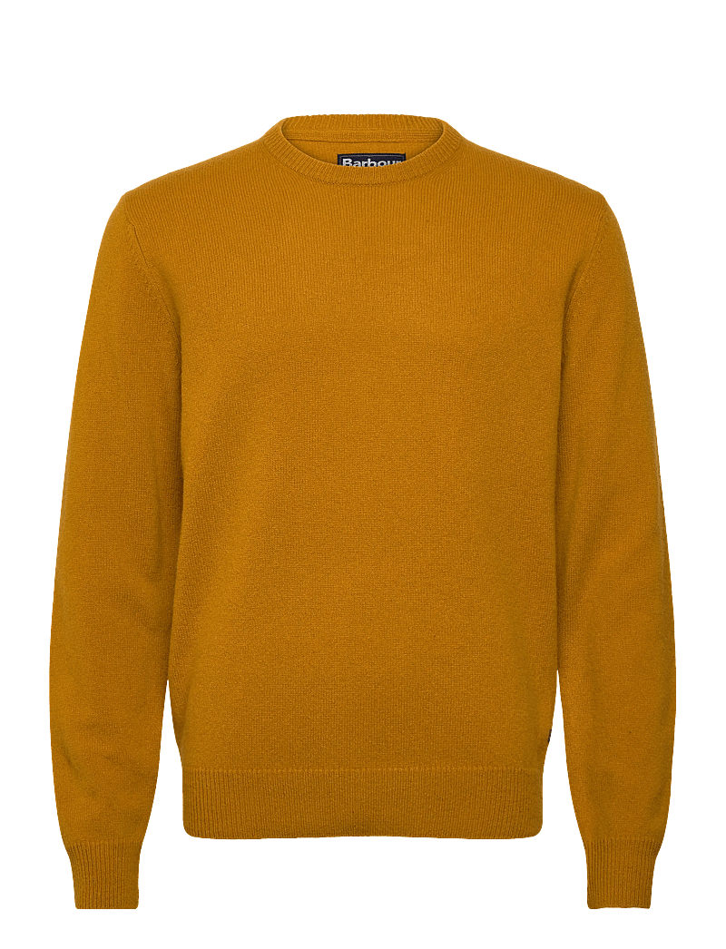 Barbour - Barbour Essential Patch Crew - rundhals - orange - 0