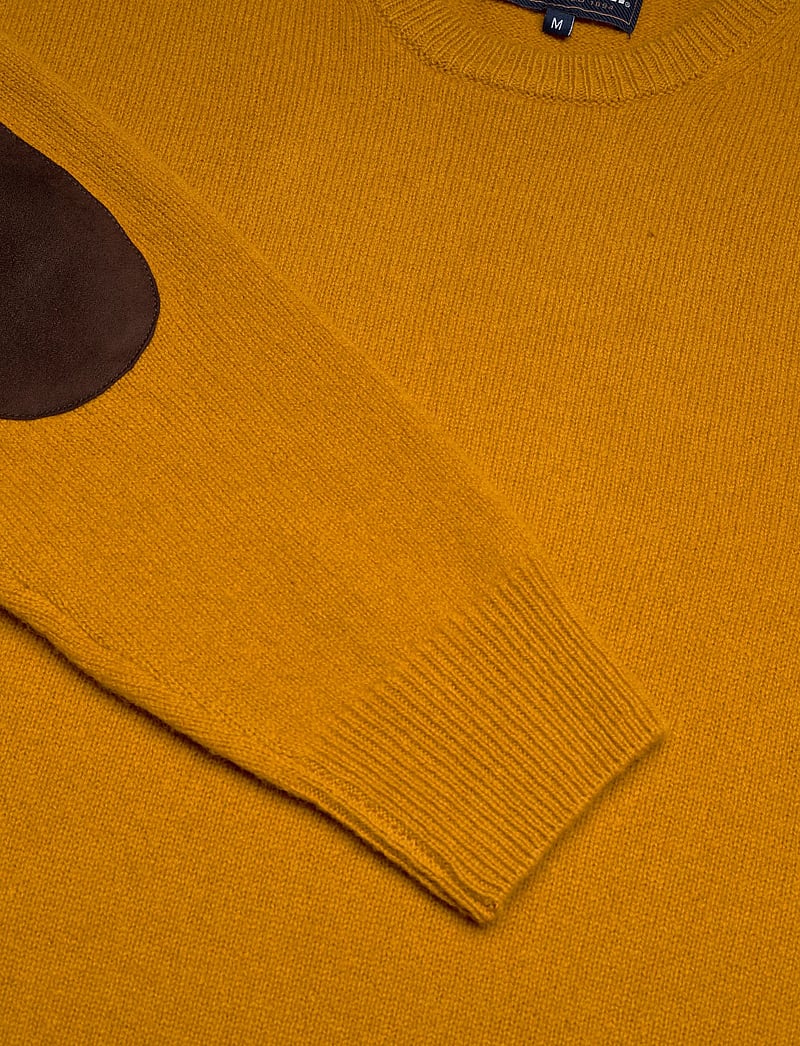 Barbour - Barbour Essential Patch Crew - rundhals - orange - 2