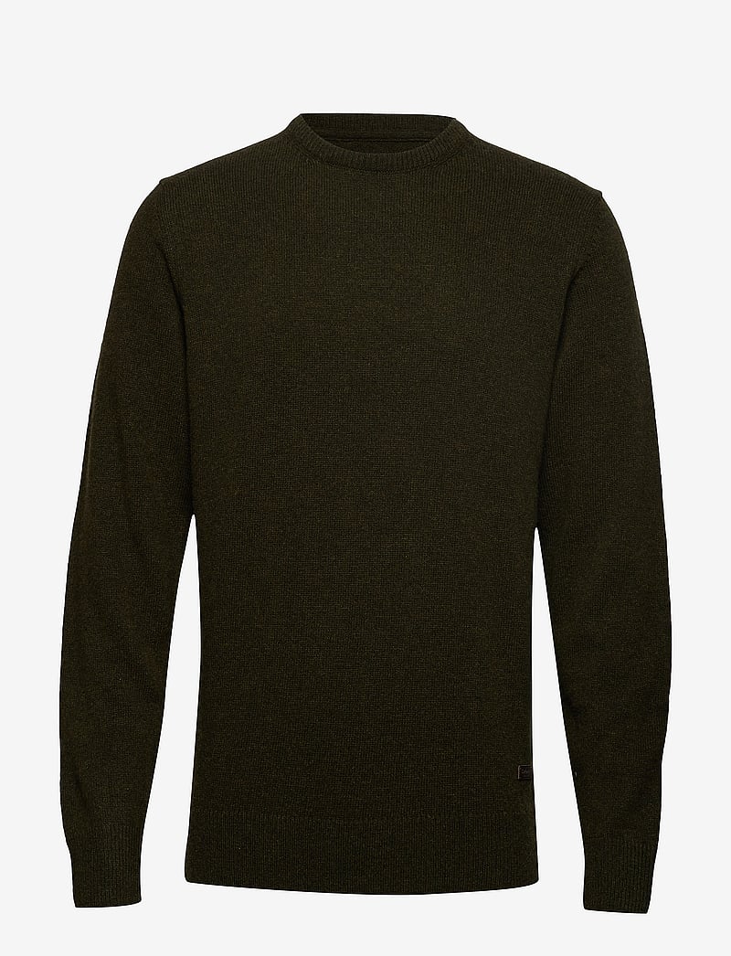 Barbour - Barbour Essential Patch Crew - rundhals - seaweed - 0