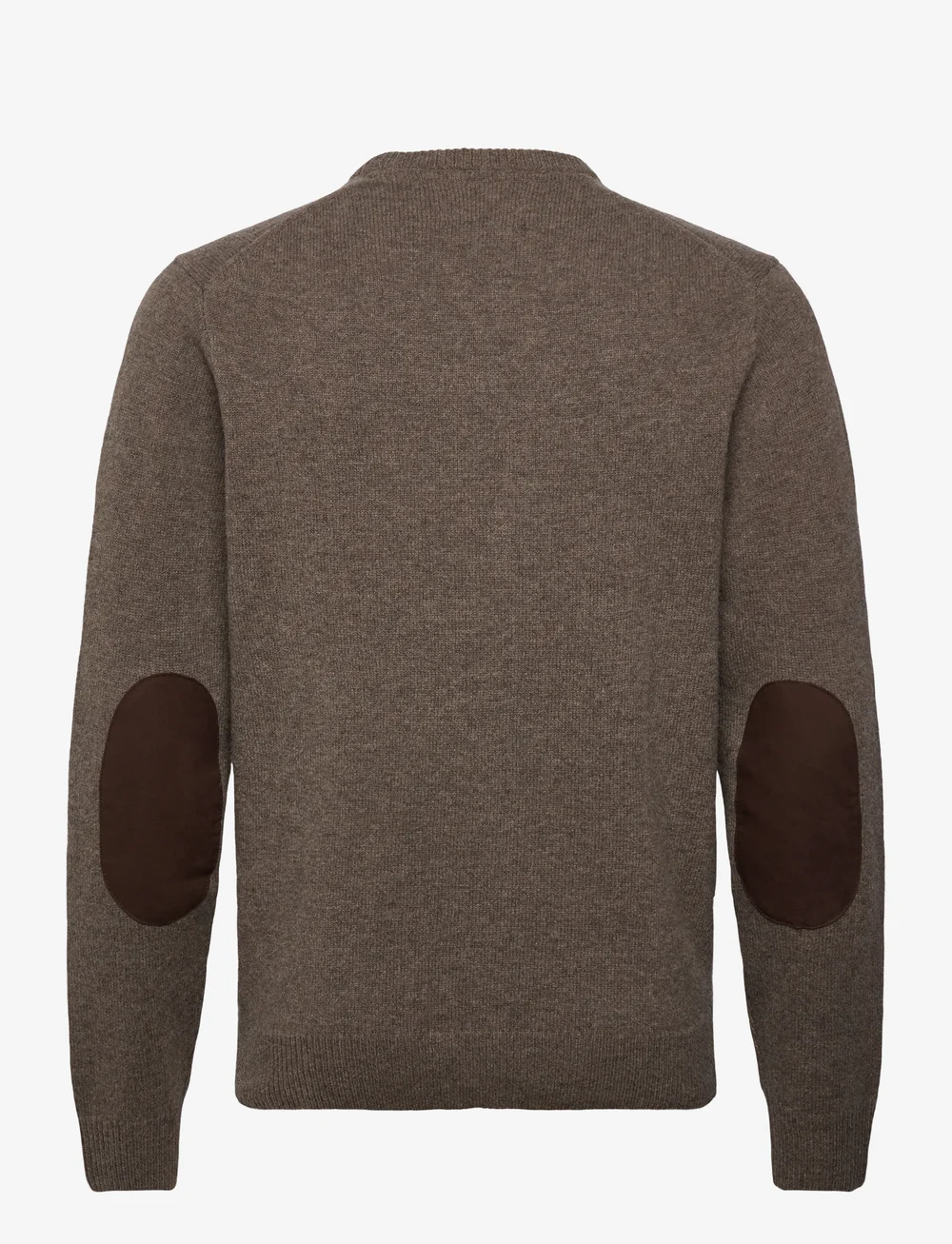 Barbour - Barbour Essential Patch Crew Neck Sweater - rundhalsad - stone - 1