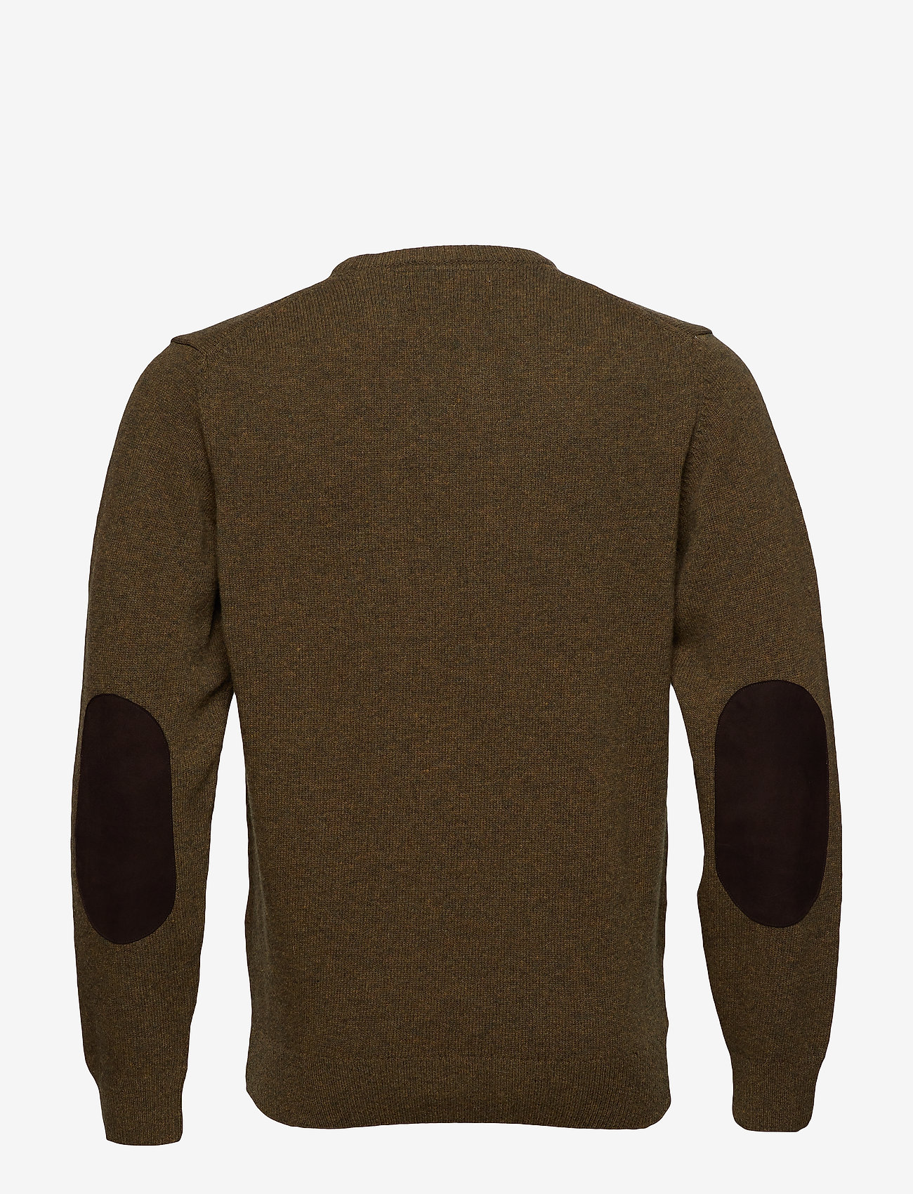 Barbour - Barbour Essential Patch Crew Neck Sweater - rund hals - willow green - 2