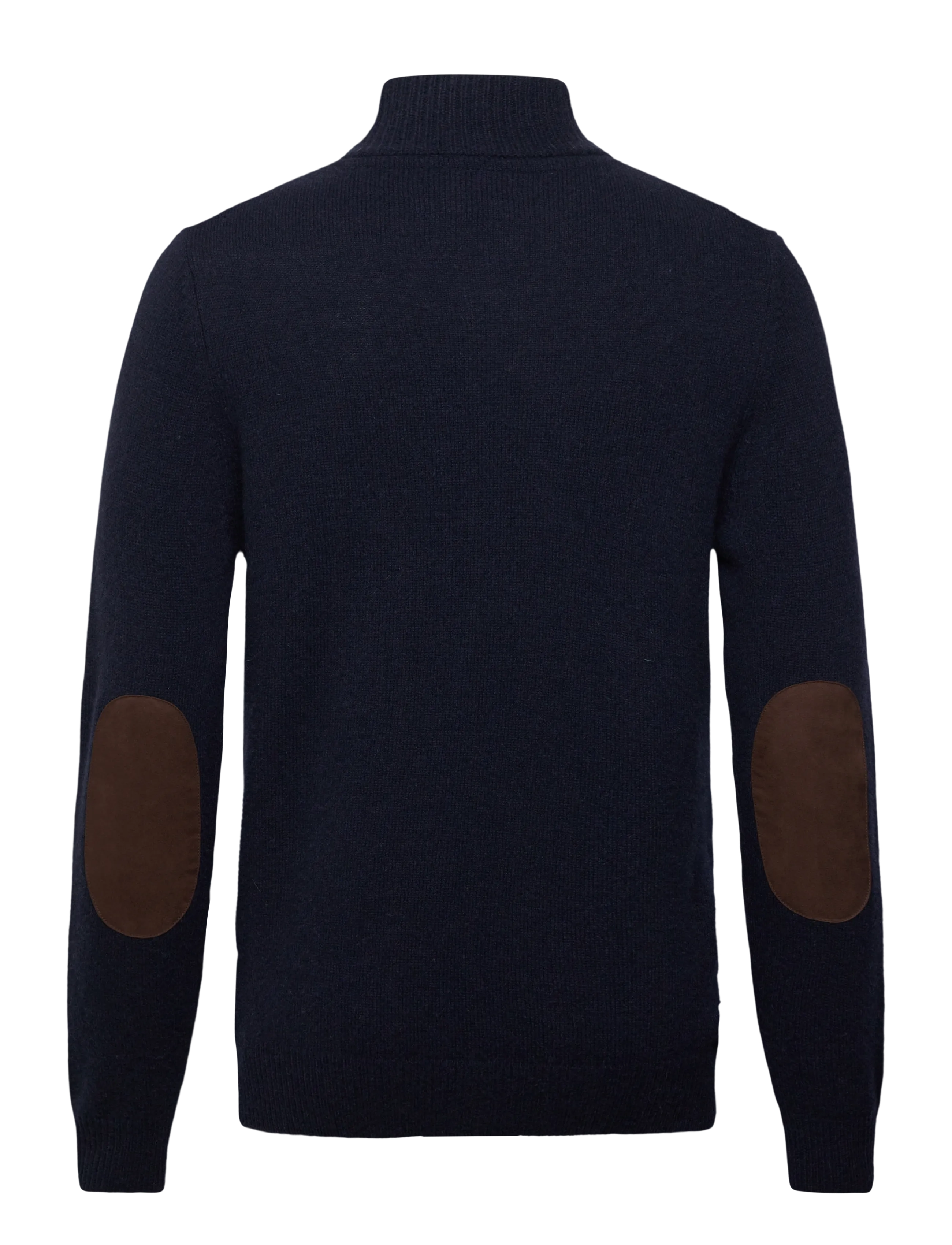 Barbour - Barbour Essent Patch Zip Through Knitted Jumper - navy - 1