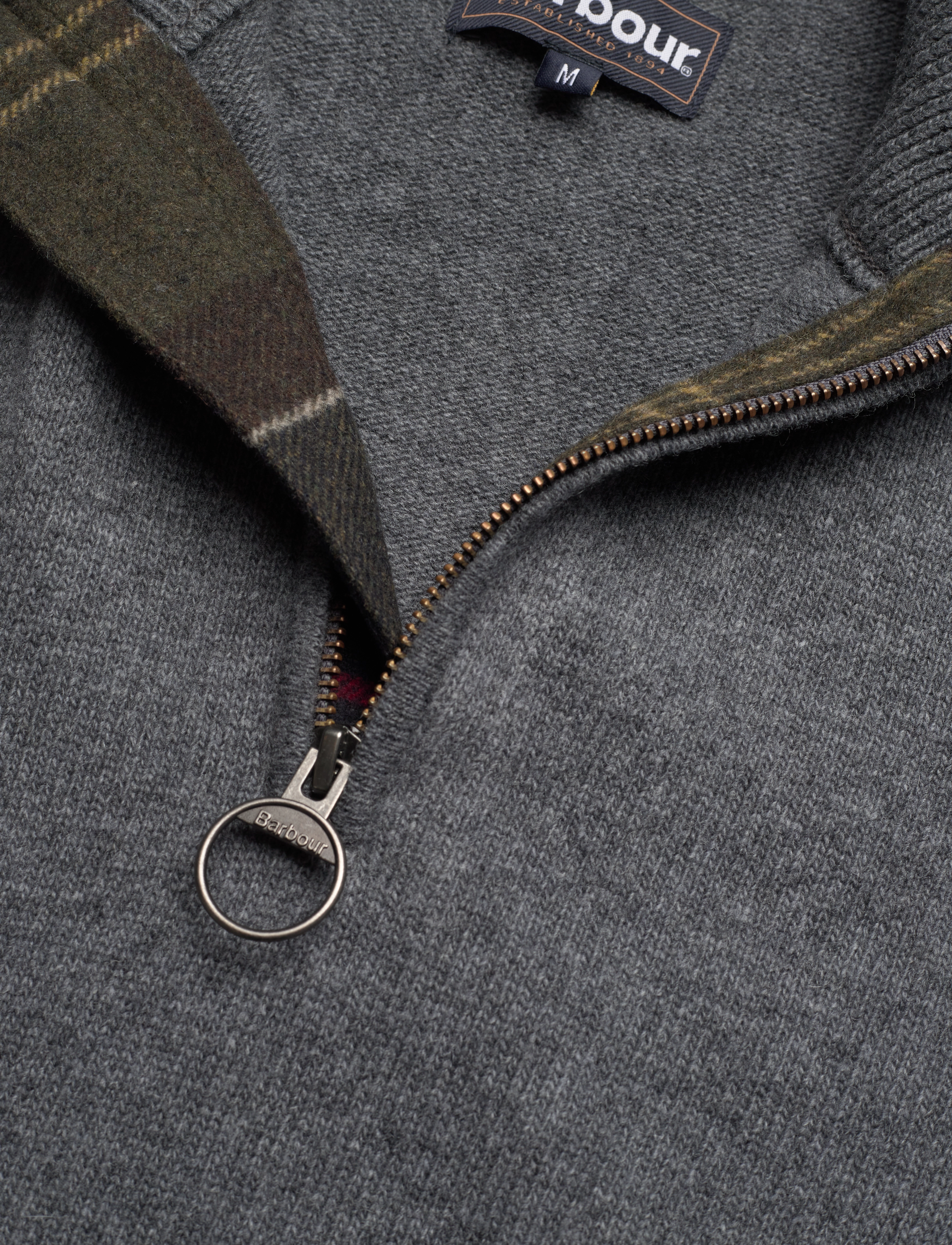 Barbour - Barbour Holden Half Zip - grey - 2