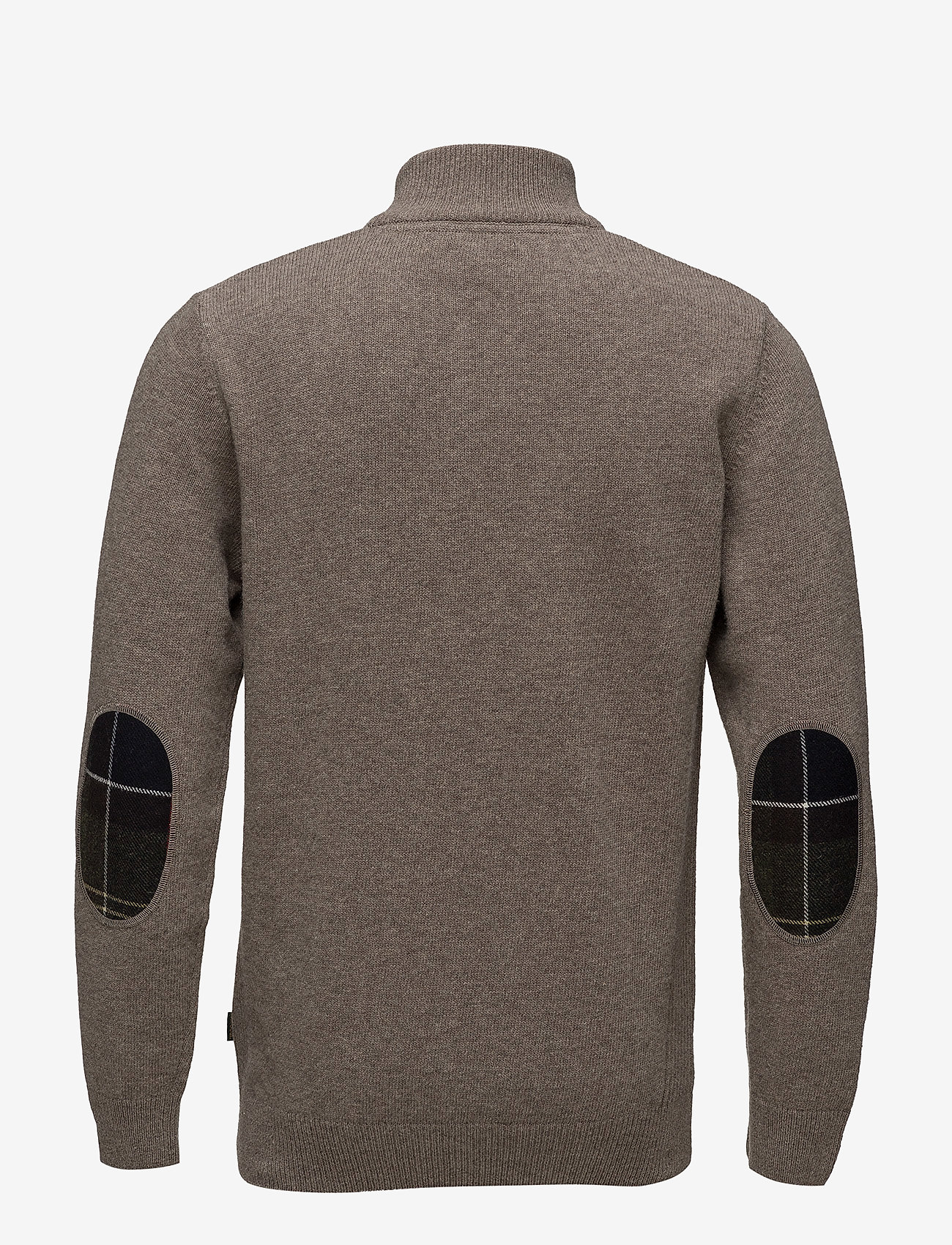 Barbour - Barbour Holden Half Zip Knitted Jumper - pullover mit halbem reißverschluss - olive - 1