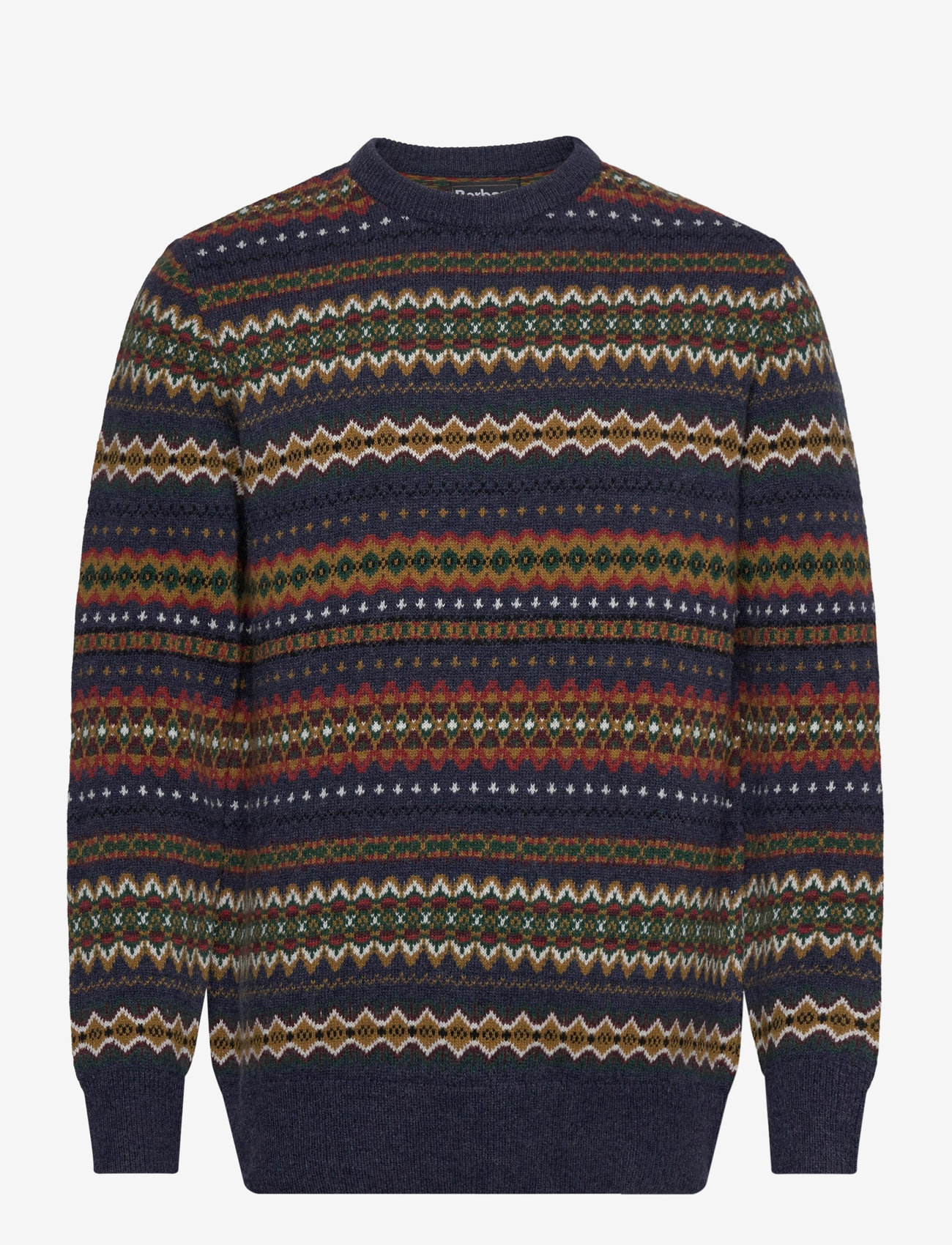 Barbour - Barbour Case Fair Crew - Ümmarguse kaelusega kudumid - navy - 0