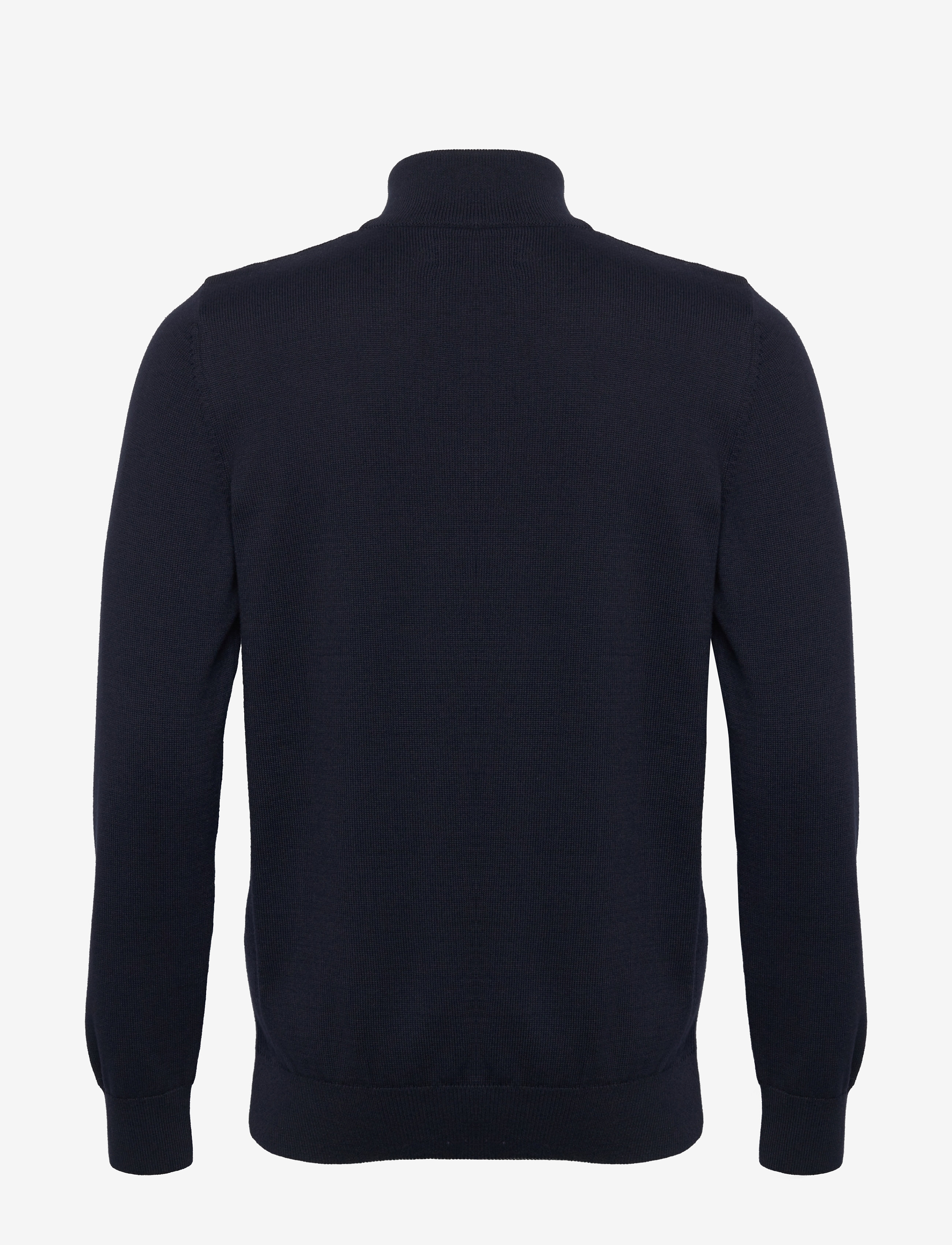 Barbour - Barbour Cotton HZ Knit - hálfrenndar peysur - navy - 2