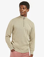Barbour - Barbour Cotton Half Zip - basic shirts - washed stone - 6