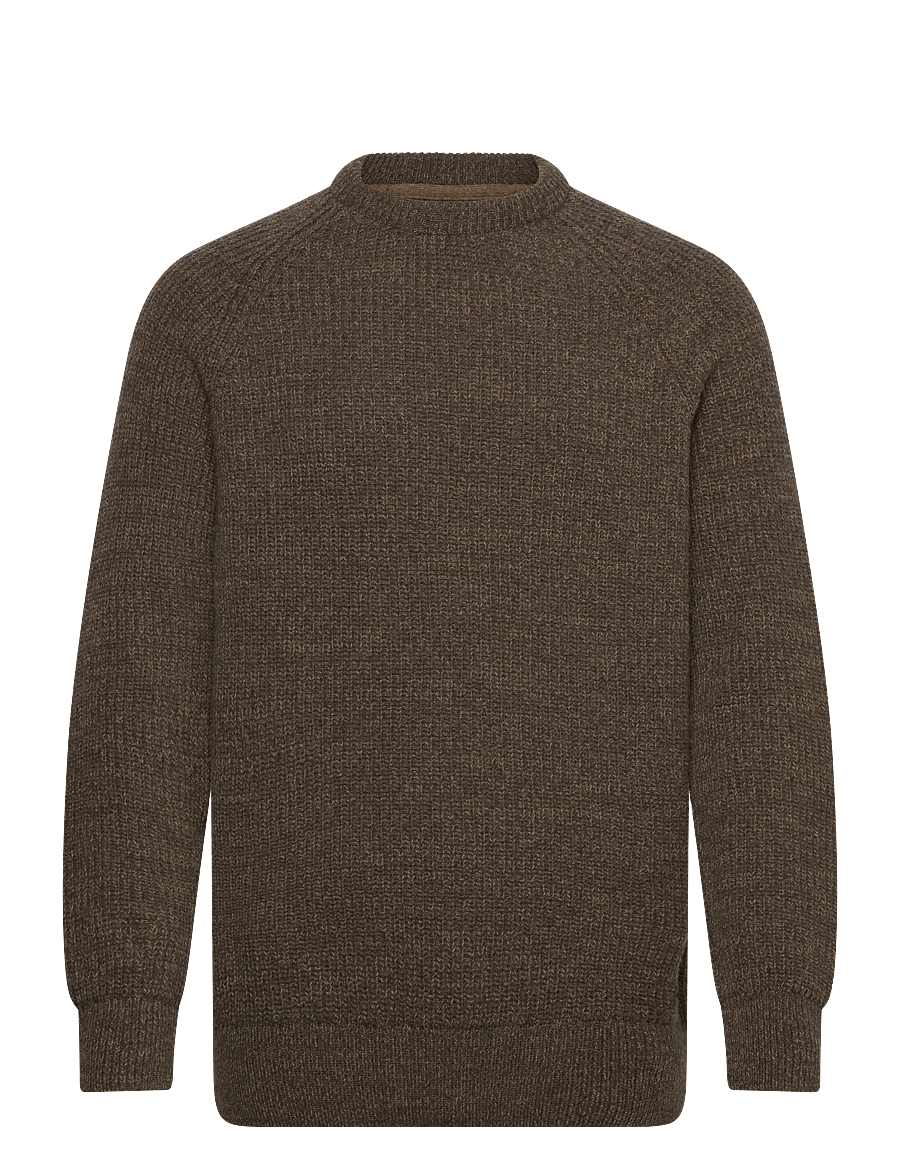 Barbour - Barbour Horseford Crew Neck Jumper - rund hals - camel - 0
