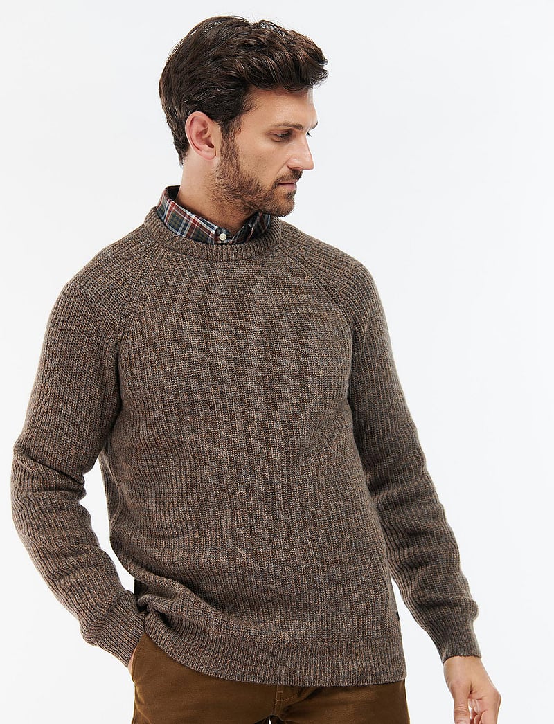 Barbour - Barbour Horseford Crew Neck Jumper - rundhals - sandstone - 0