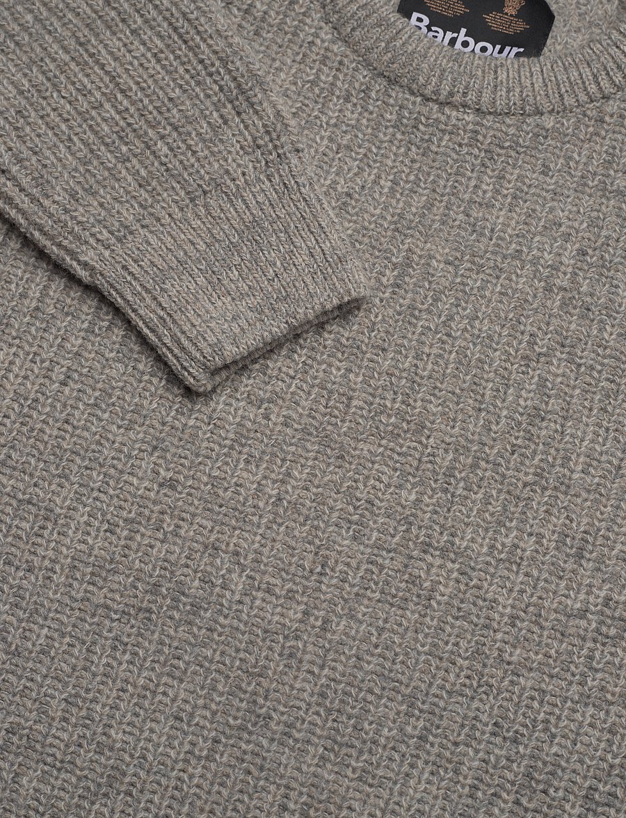 Barbour - Barbour Horseford Crew Neck Jumper - round necks - stone - 5