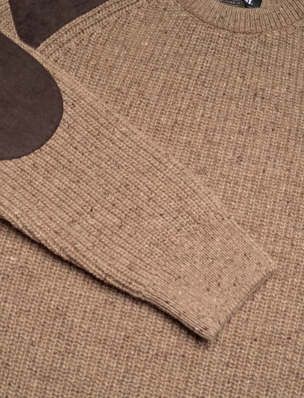 Barbour - Barbour Raisthorpe Crew Neck Jumper - rund hals - stone - 2