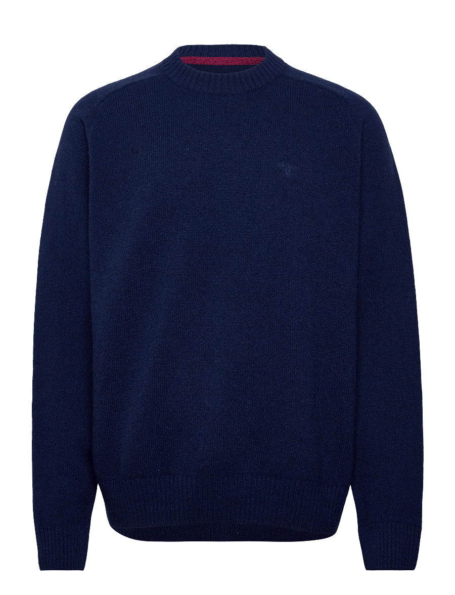 Barbour - Barbour Grangetown Cre - rundhals - blue - 0