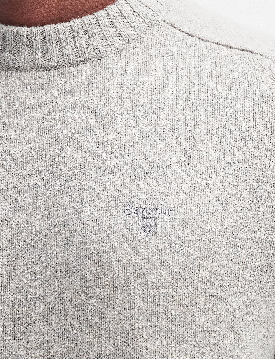 Barbour - Barbour Grangetown Cre - rundhals - light grey - 5