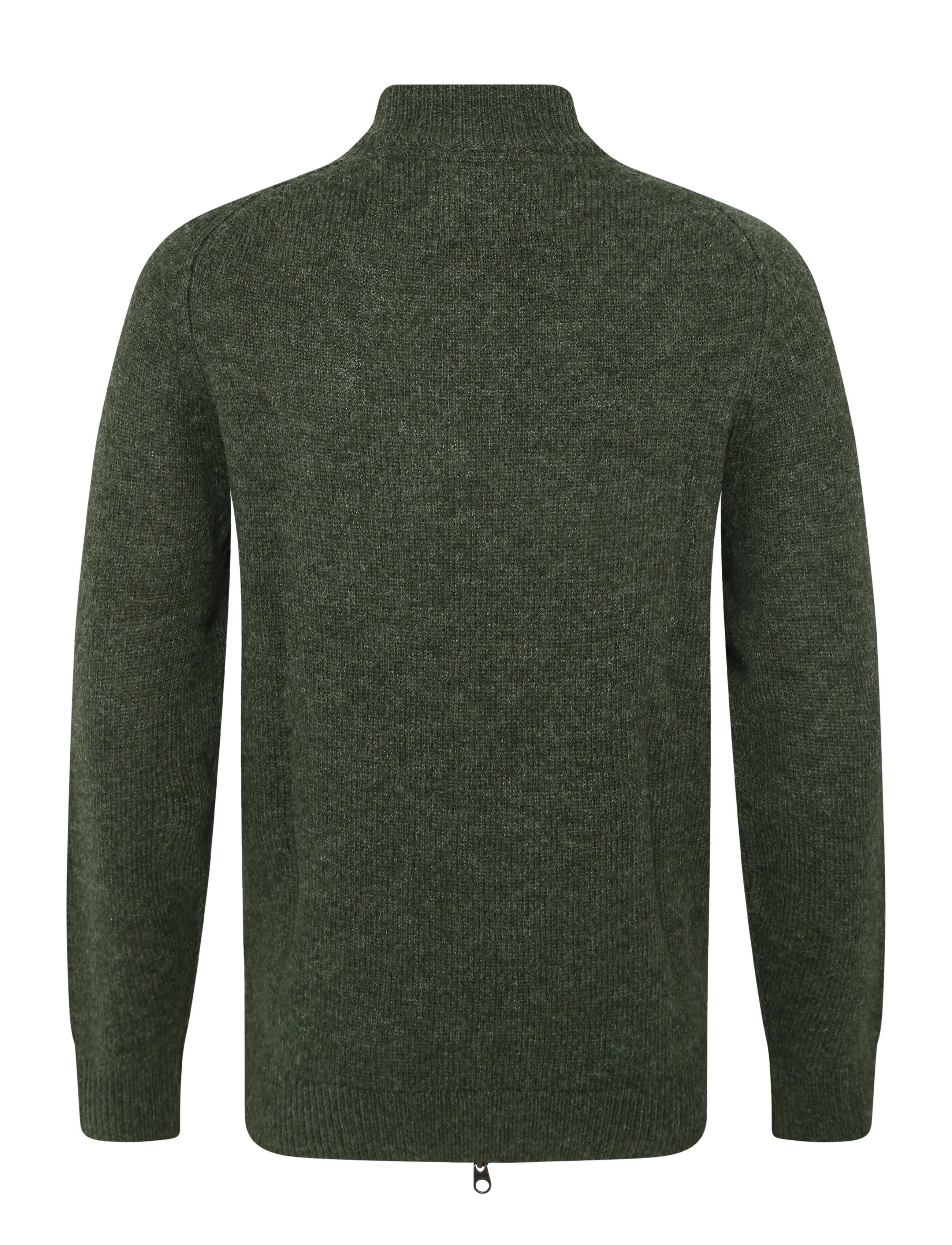 Barbour - Barbour Talder Zip Through Knitted Jumper - lukuga džemprid - sage - 1