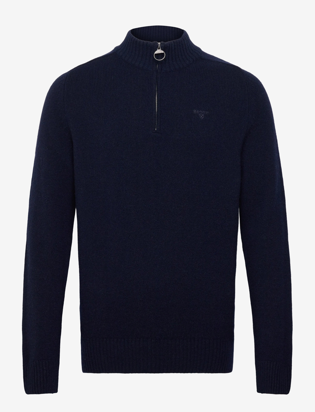 Barbour - Barbour Grangetown Half Zip Knitted Jumper - navy - 0