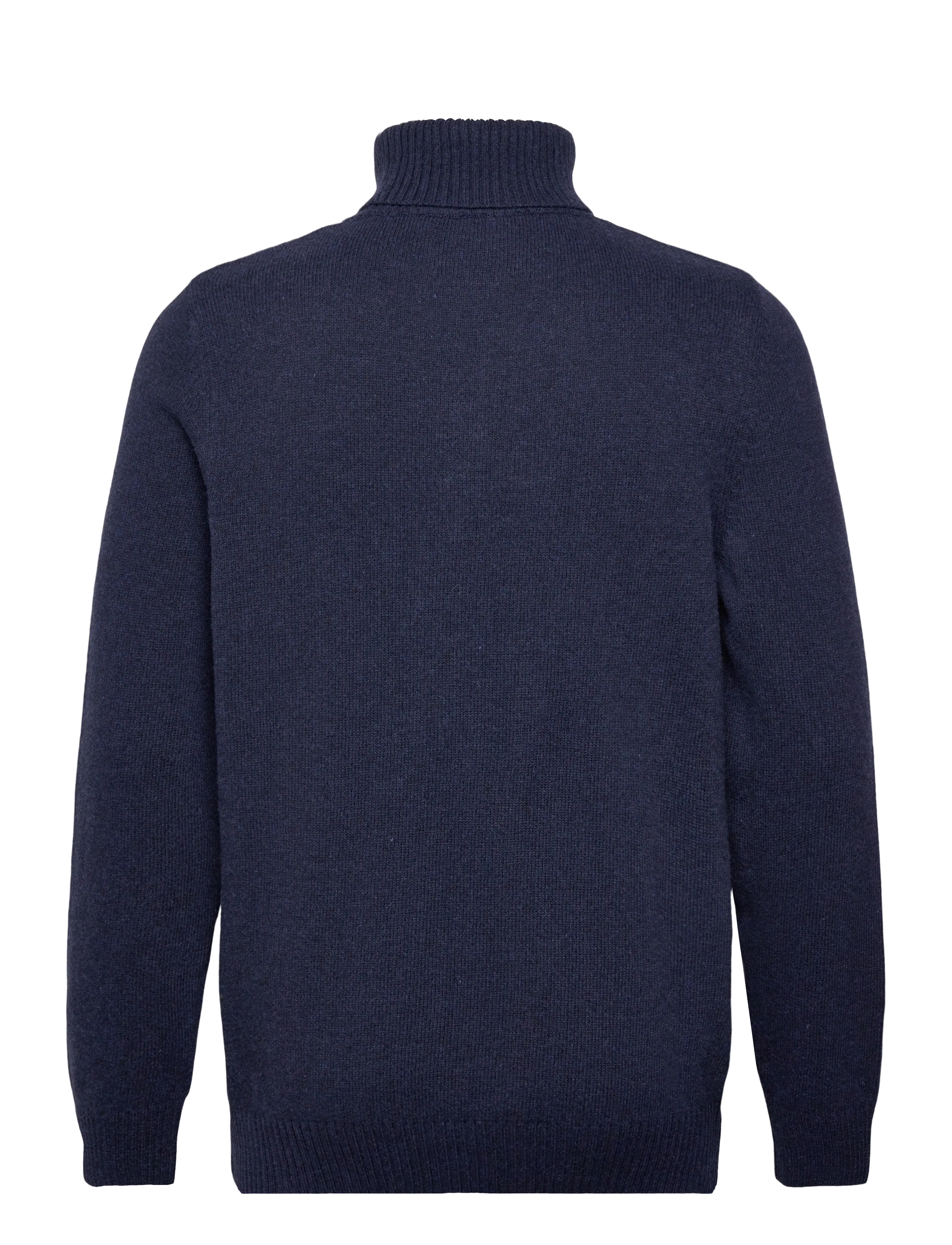 Barbour - Barbour Kelp Roll Neck Jumper - turtlenecks - navy - 1