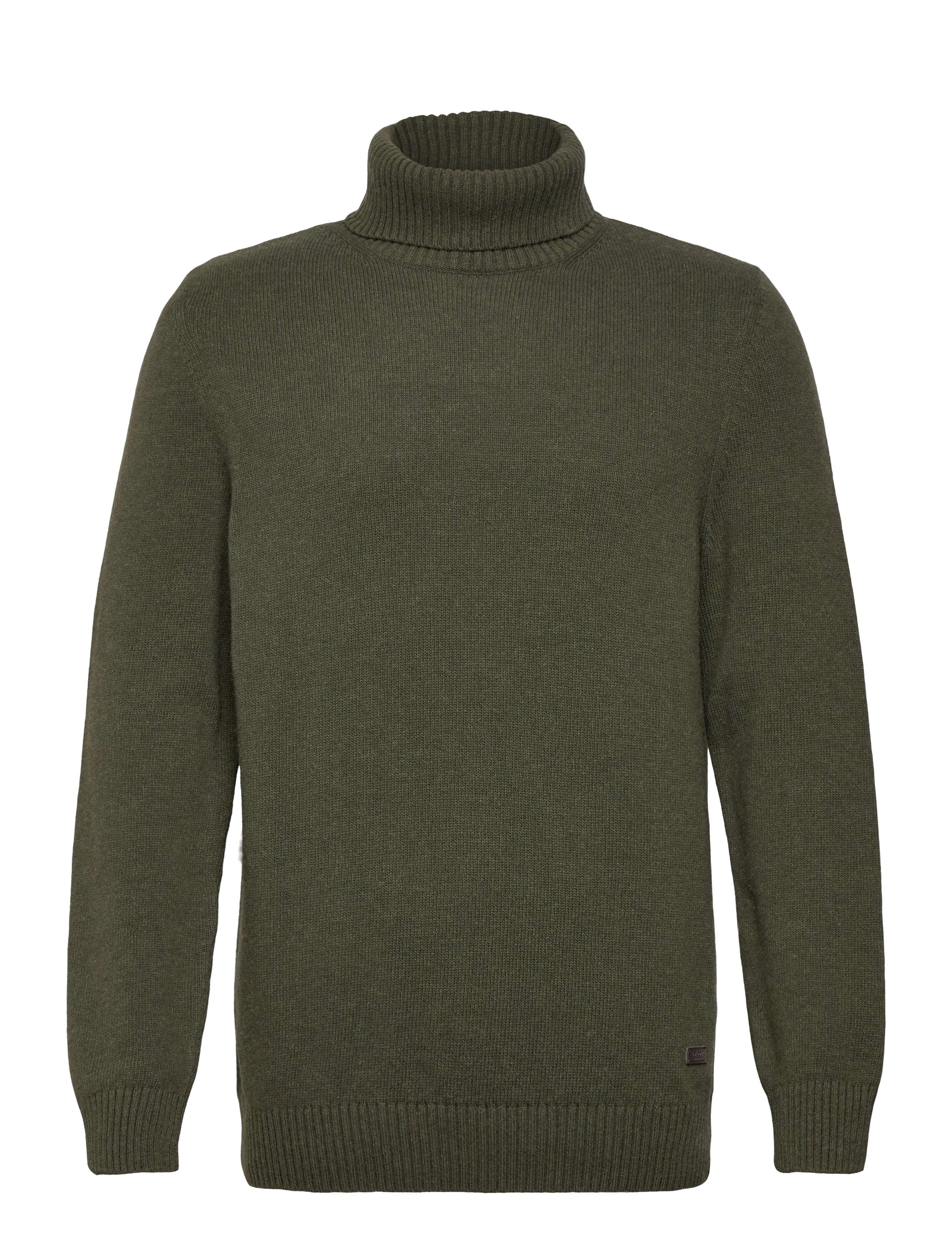 Barbour Barbour Kelp Roll Neck Jumper, M, Green, Strik > Rullekraves, Herre