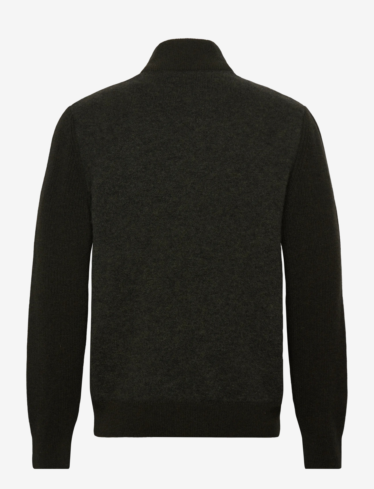 Barbour - Barbour Milburn Zip Through Knitted Jumper - olive - 1