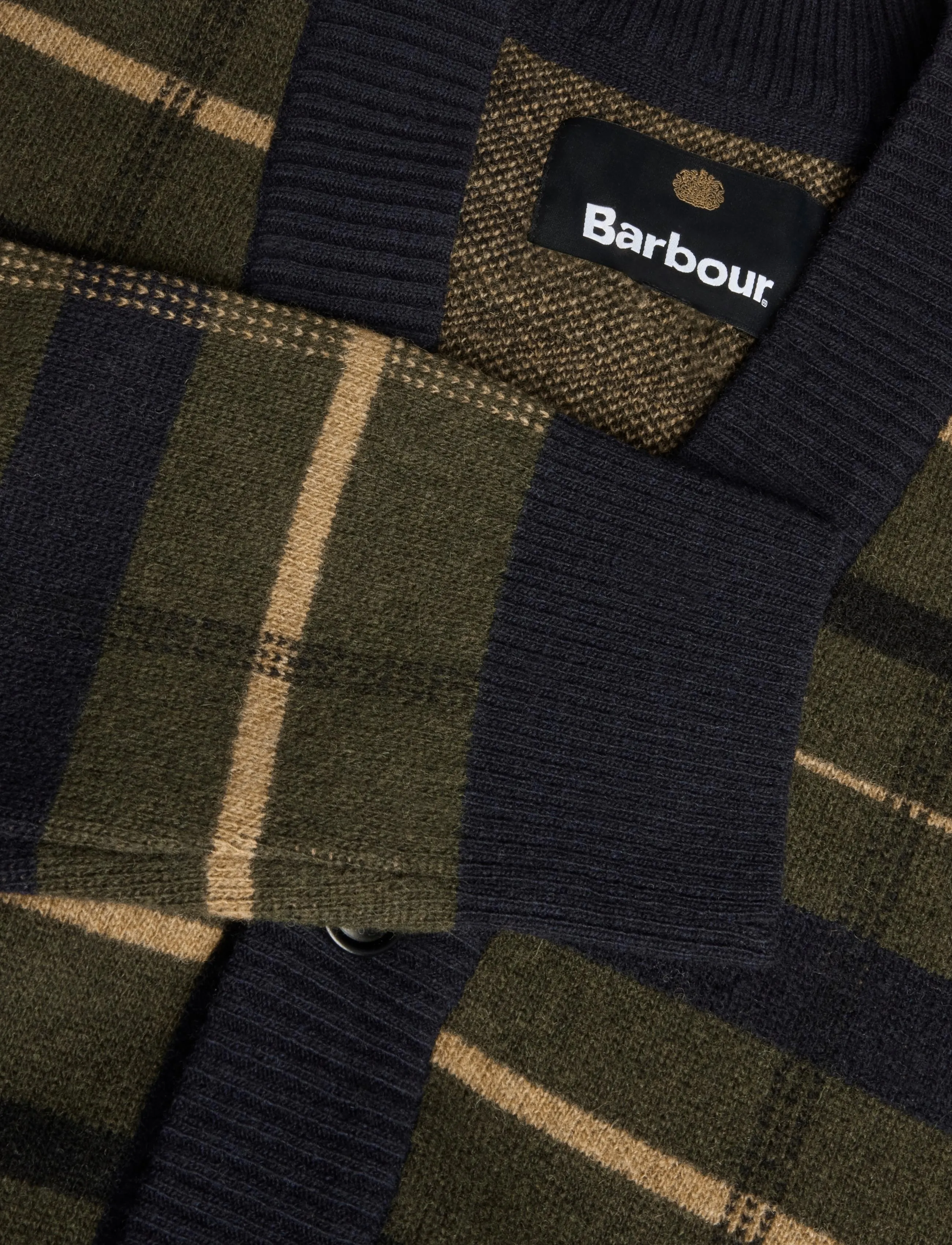 Barbour - Barbour Kane Knitted Cardigan - strickjacken - navy - 2